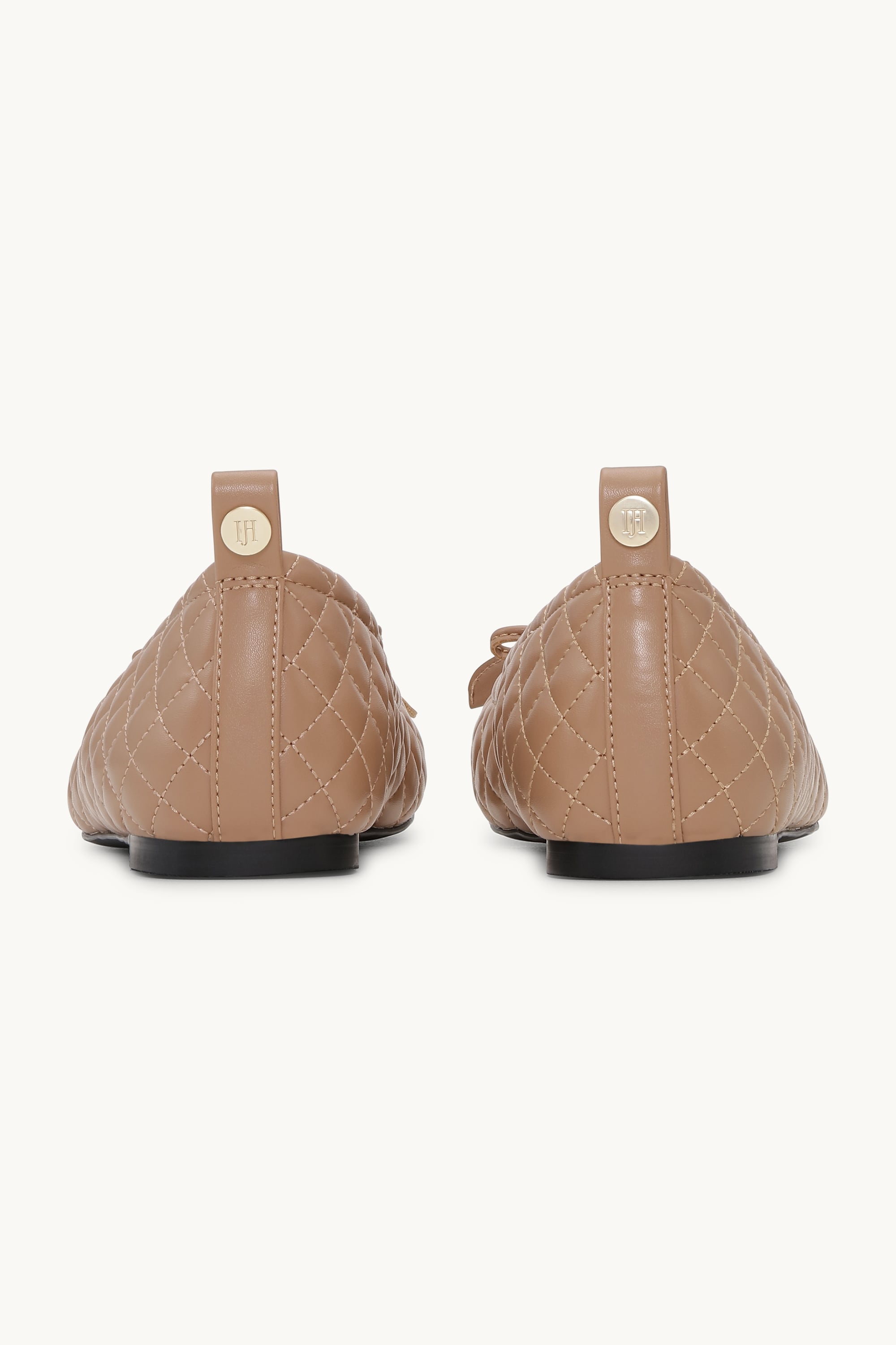 Quilted Ballerina - Clay Black