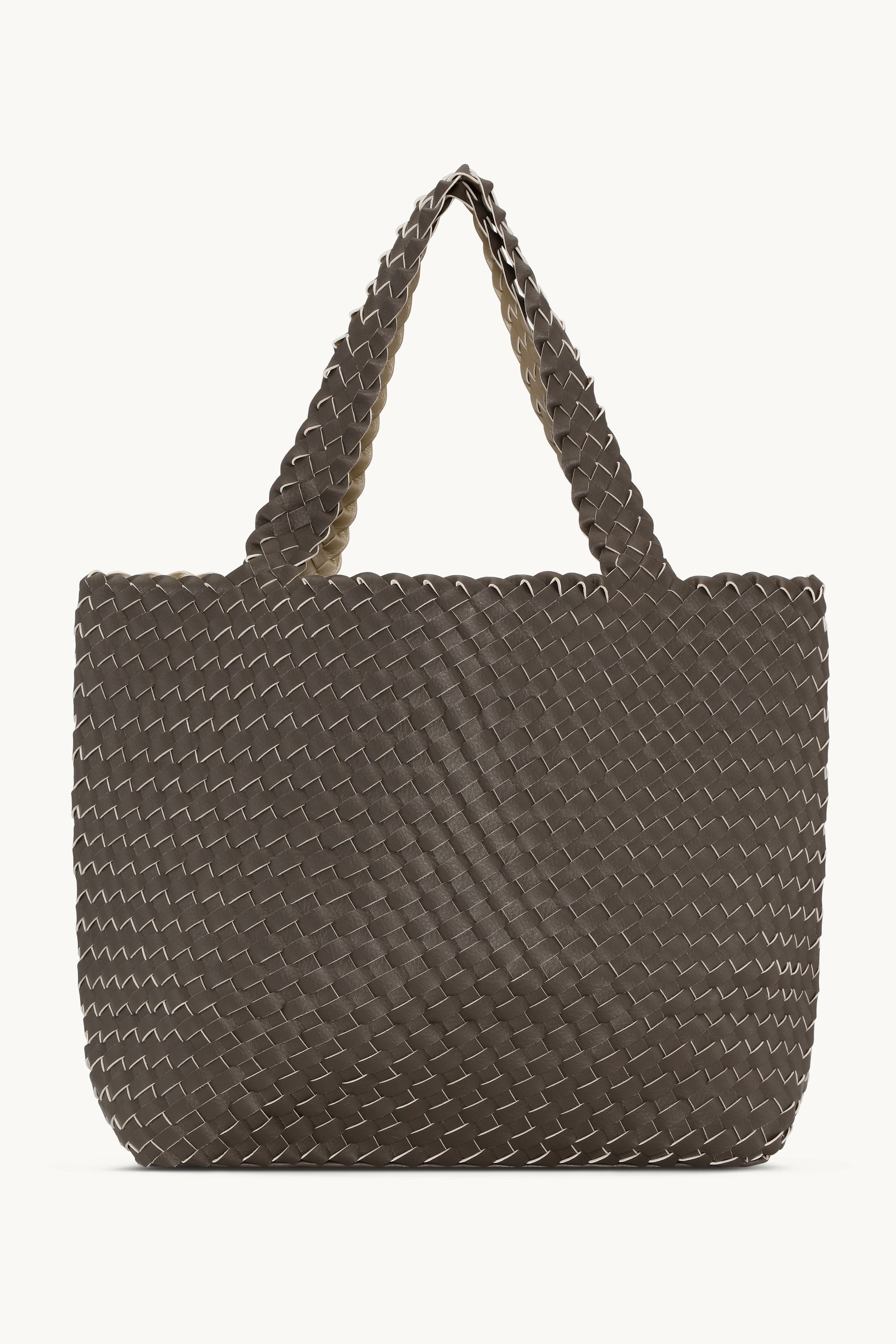 Flettet Tote Bag - Java Platin