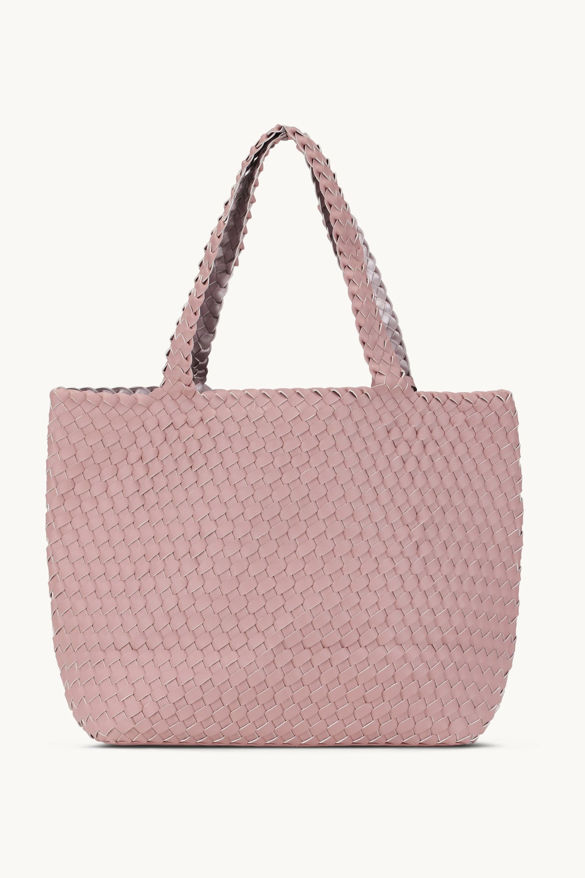 Flettet Tote Bag - Adobe Rose Lotus