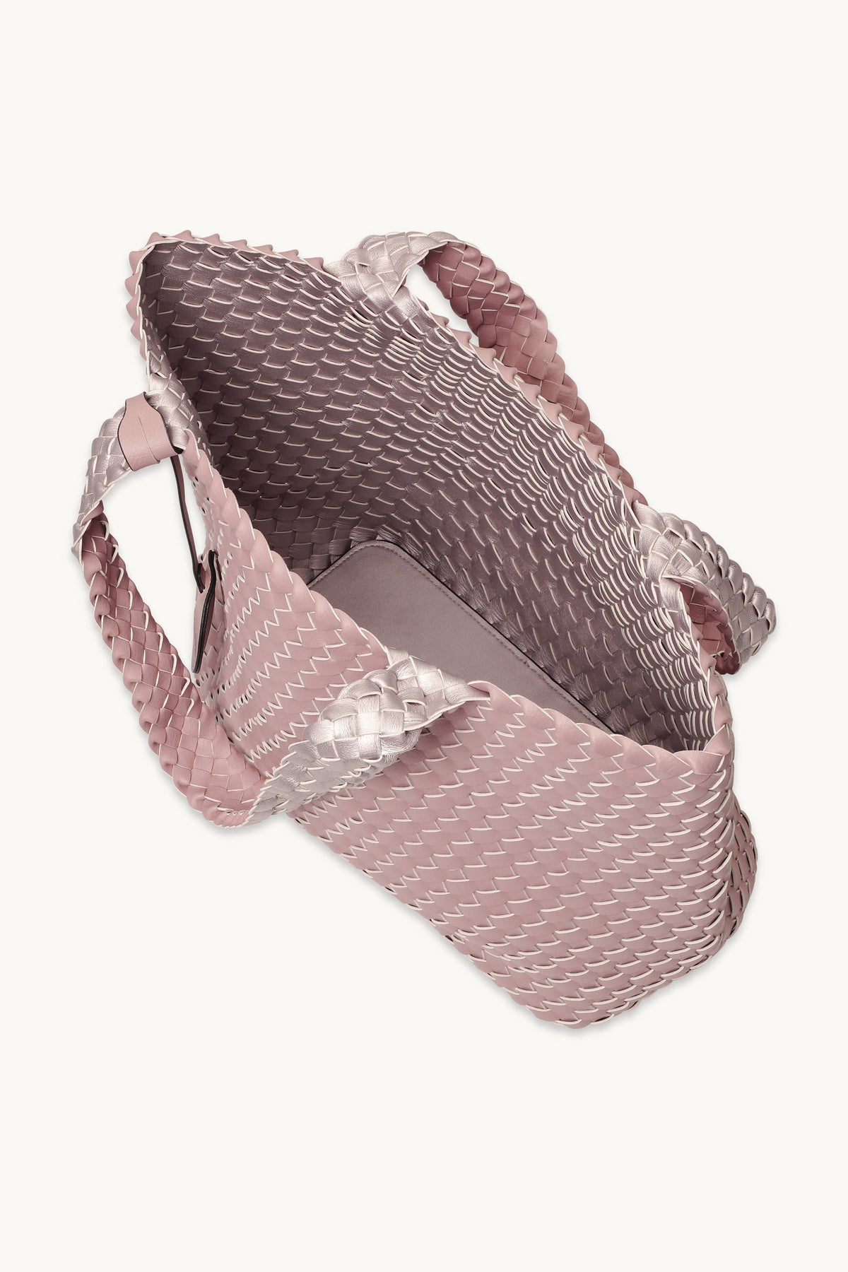 Flettet Tote Bag - Adobe Rose Lotus