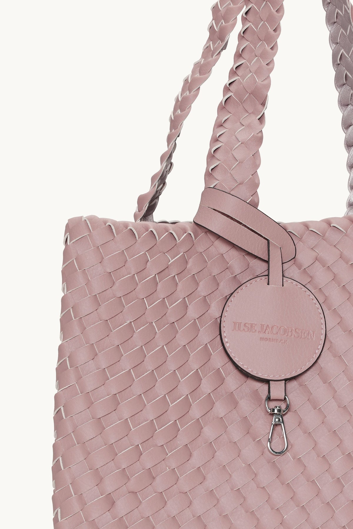 Flettet Tote Bag - Adobe Rose Lotus