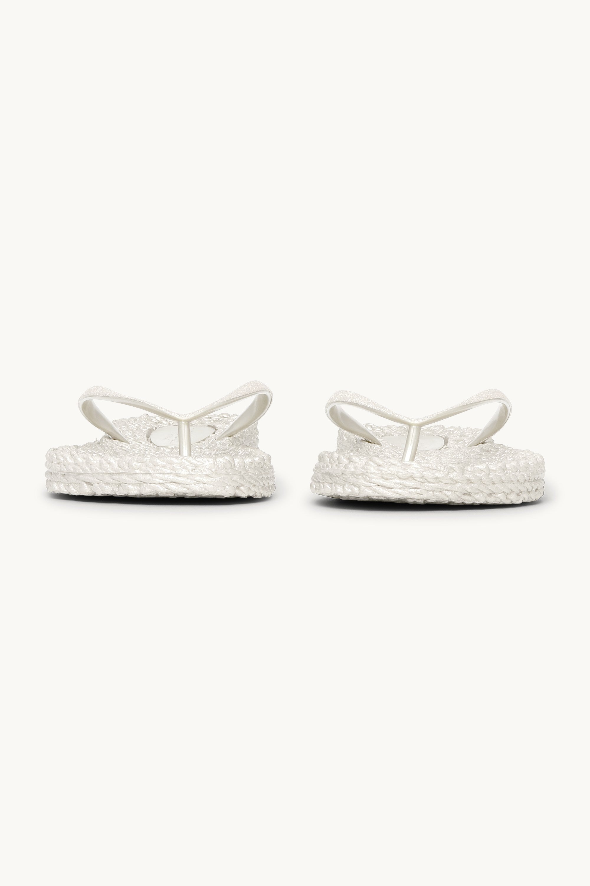Flip-flops Glitter - Creme