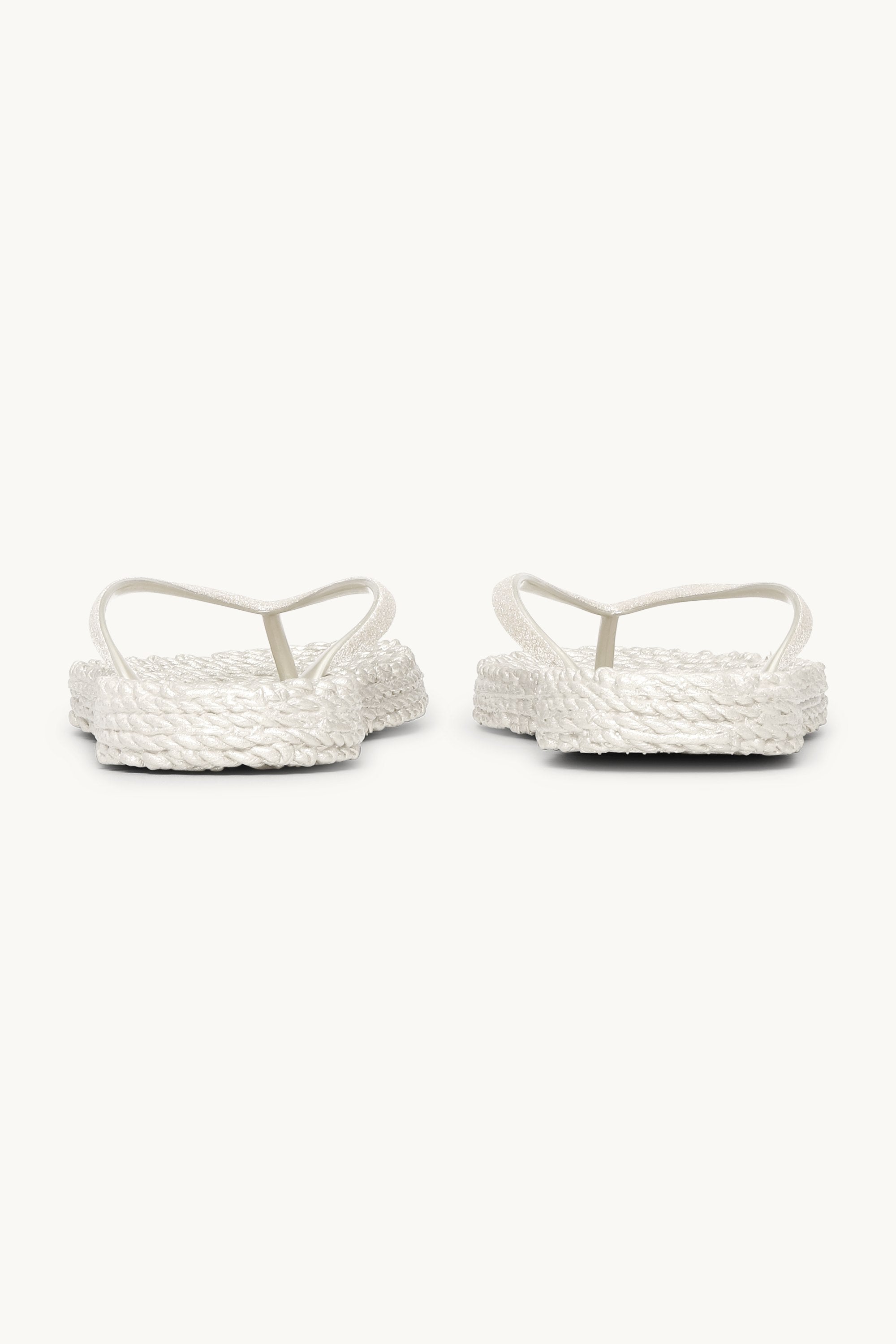 Flip-flops Glitter - Creme