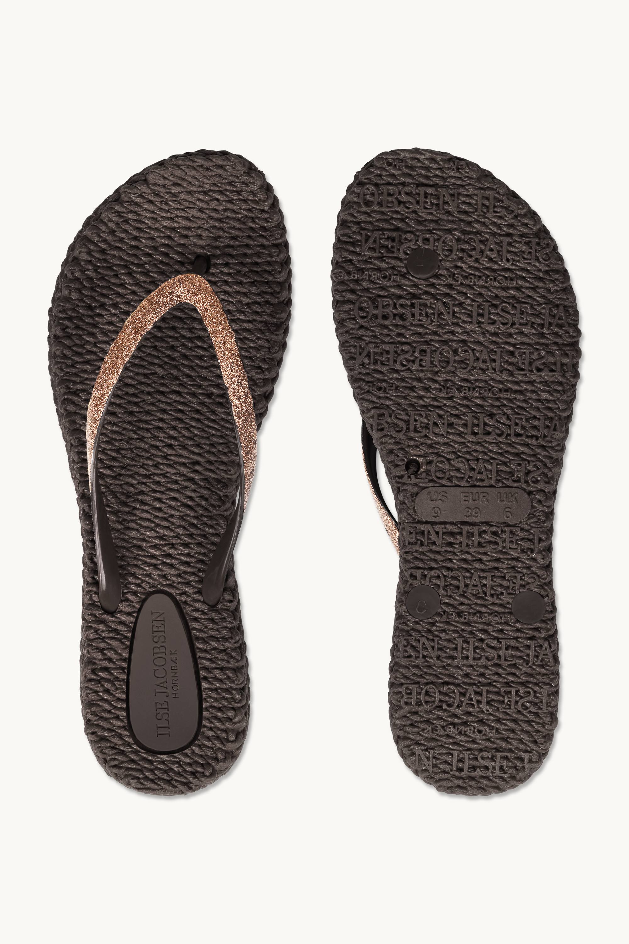 Flip-flops Glitter - Prune