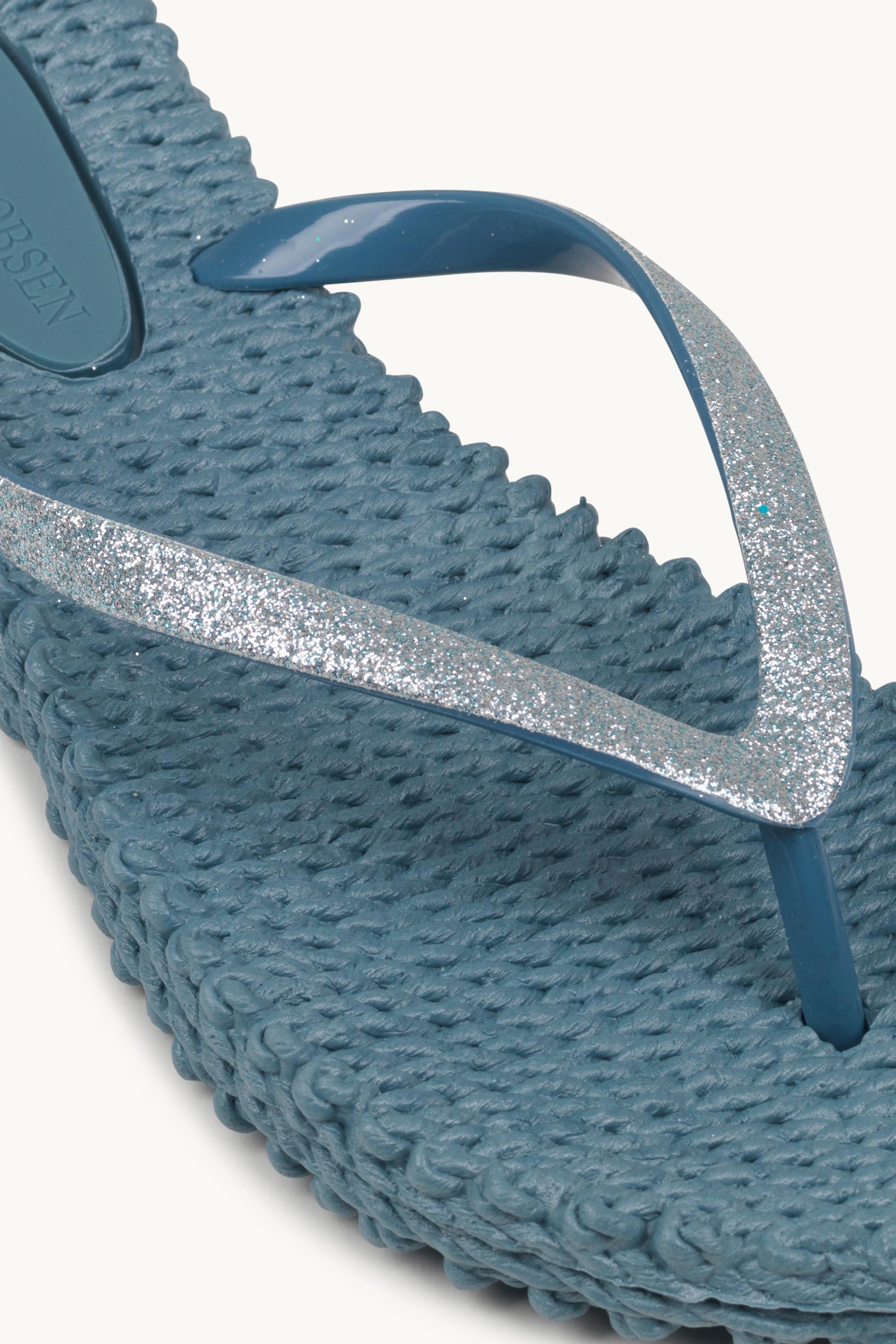 Flip-flops Glitter - Lichen Blue