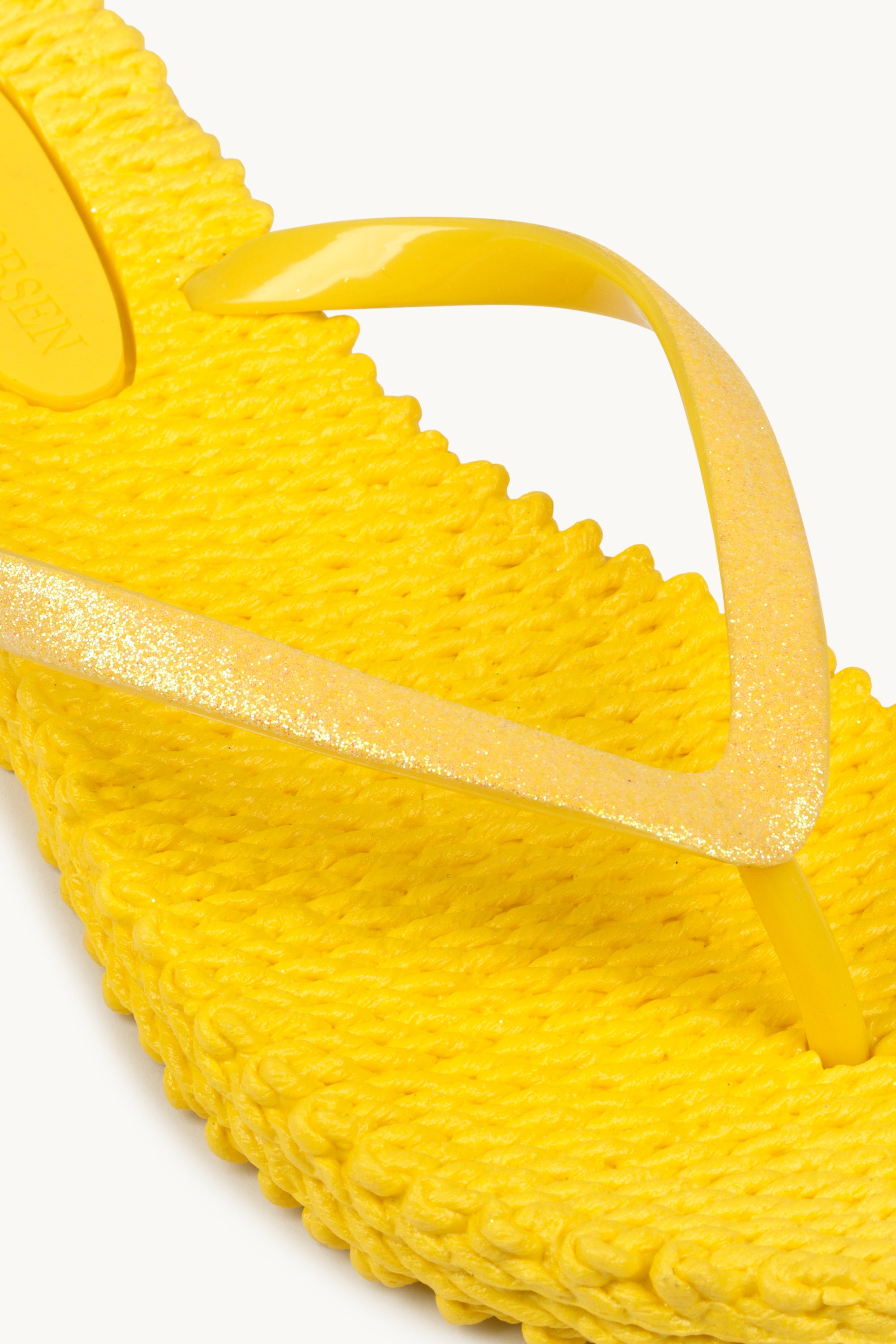 Flip-flops Glitter - Yellow