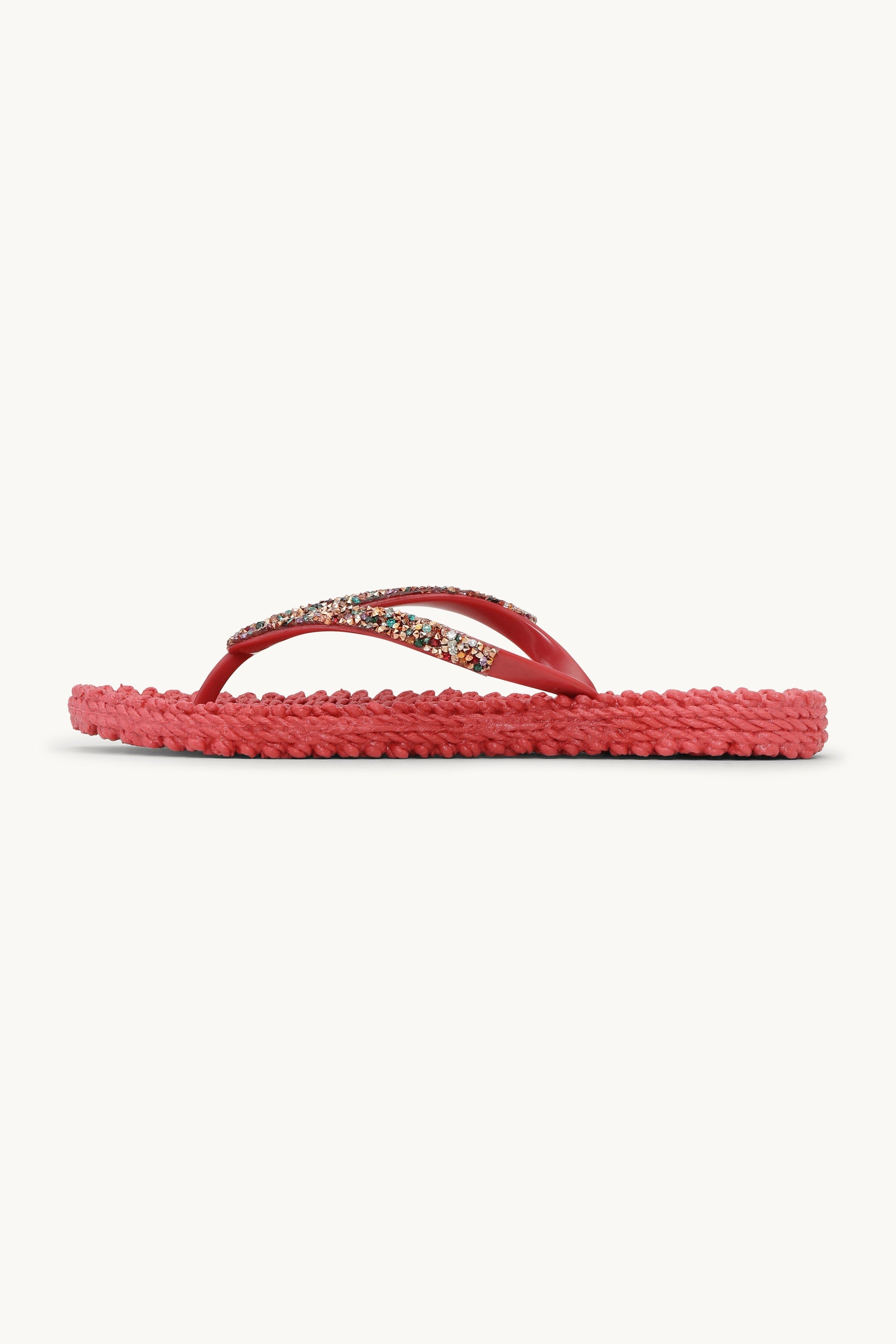 Flip Flops with Rhinestones - Baked Apple