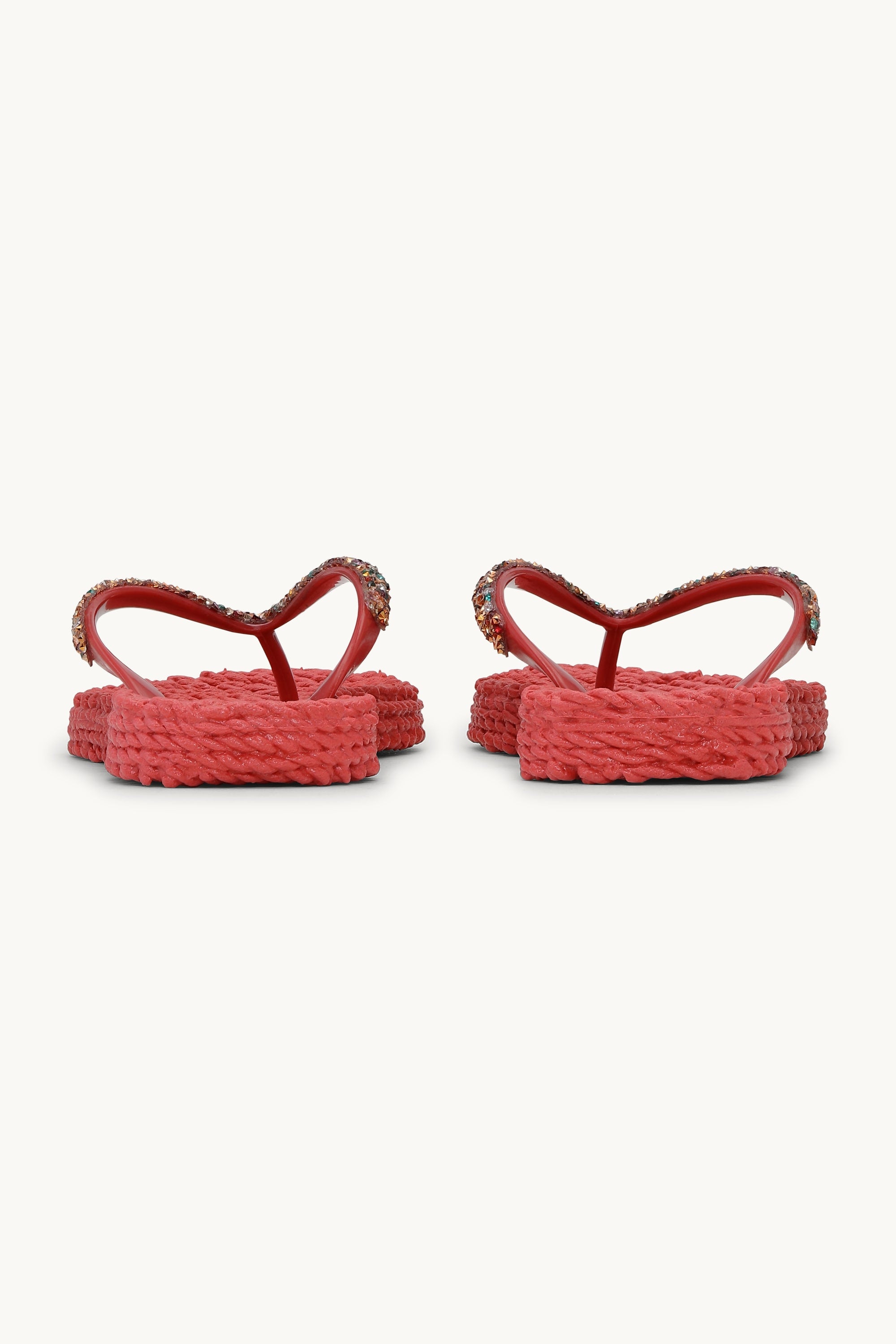 Flip Flops with Rhinestones - Baked Apple