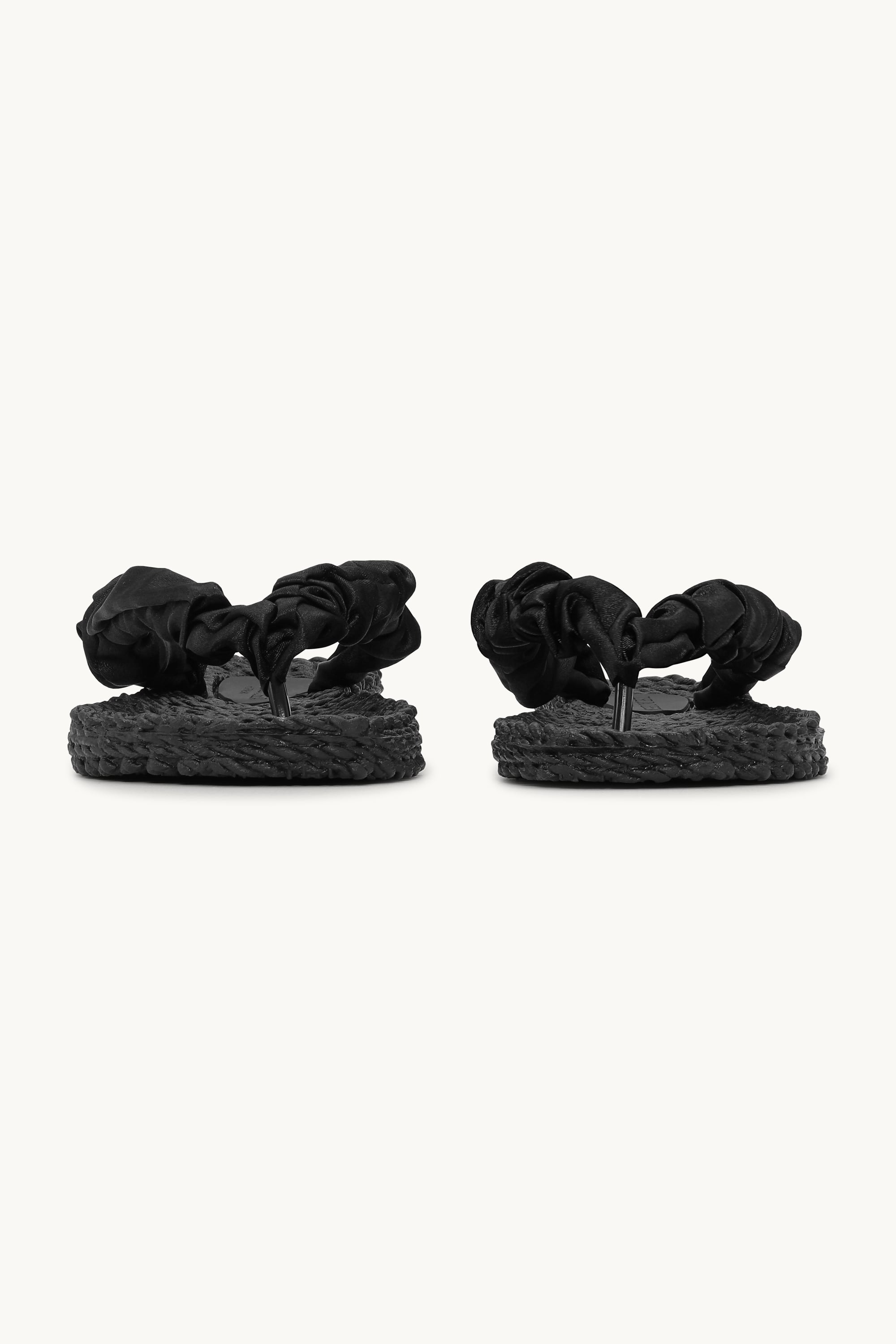 Flip-flops Tekstil - Black