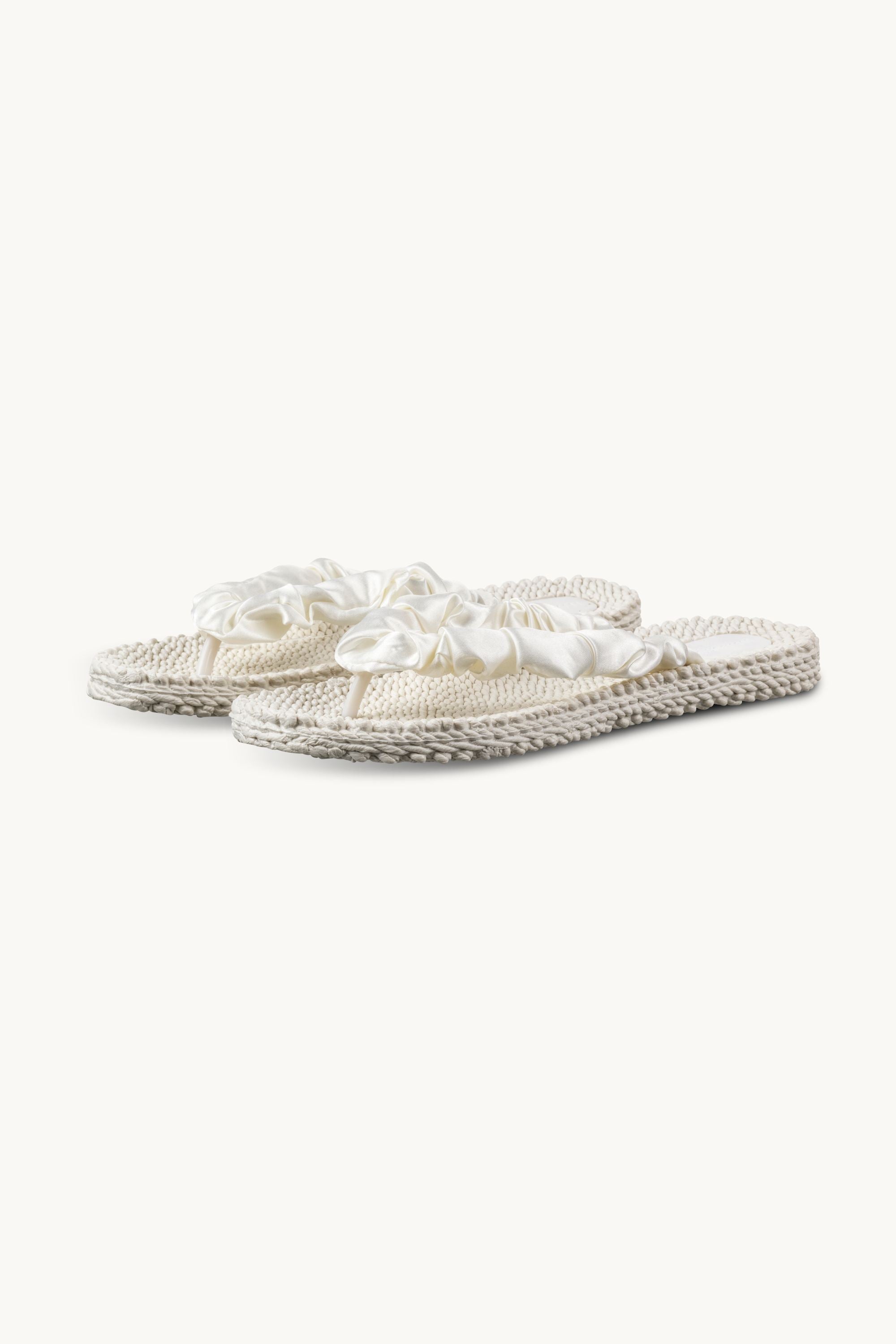 Flip-flops Tekstil - Milk Creme