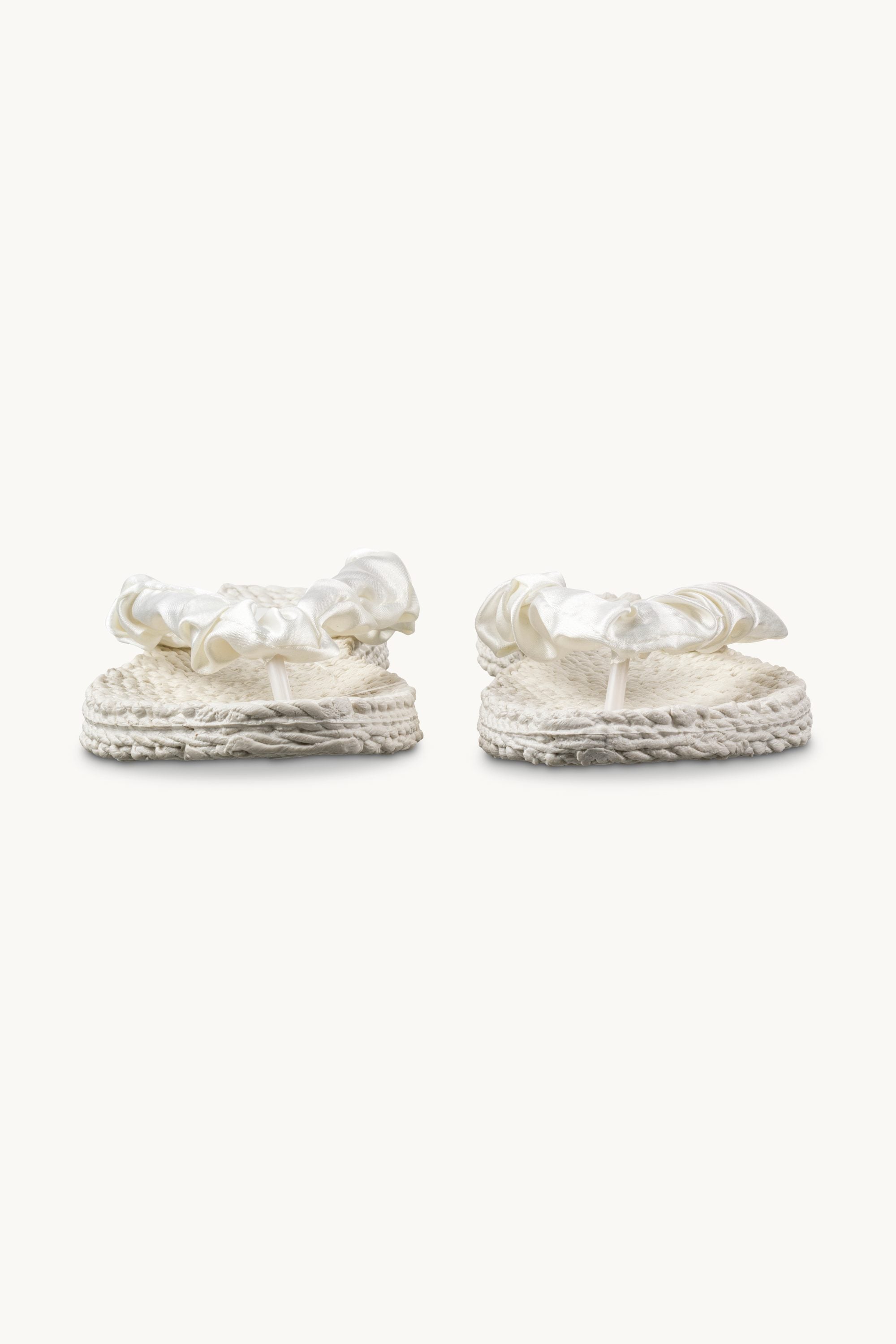 Flip-flops Tekstil - Milk Creme