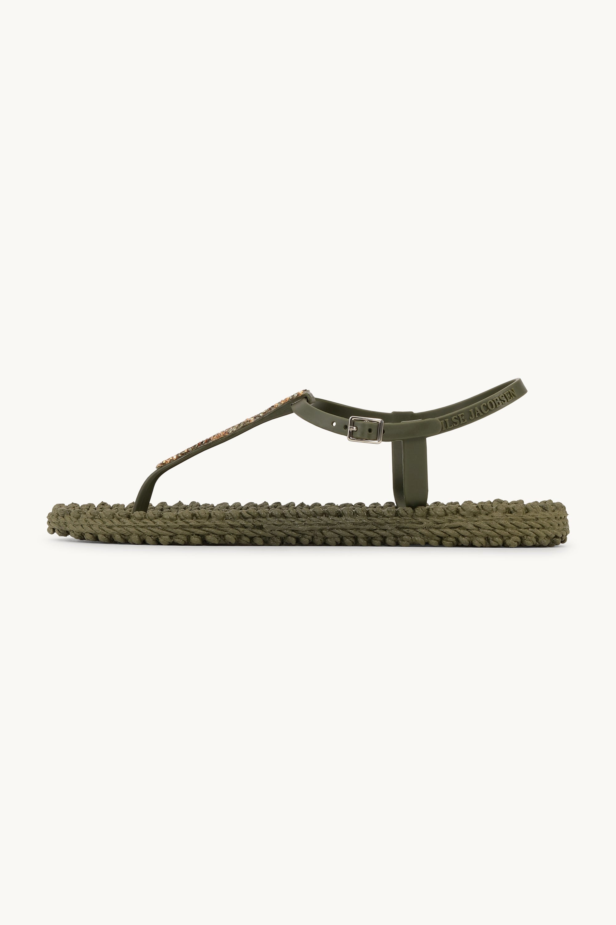 Flip Flops with Rhinestones - Army