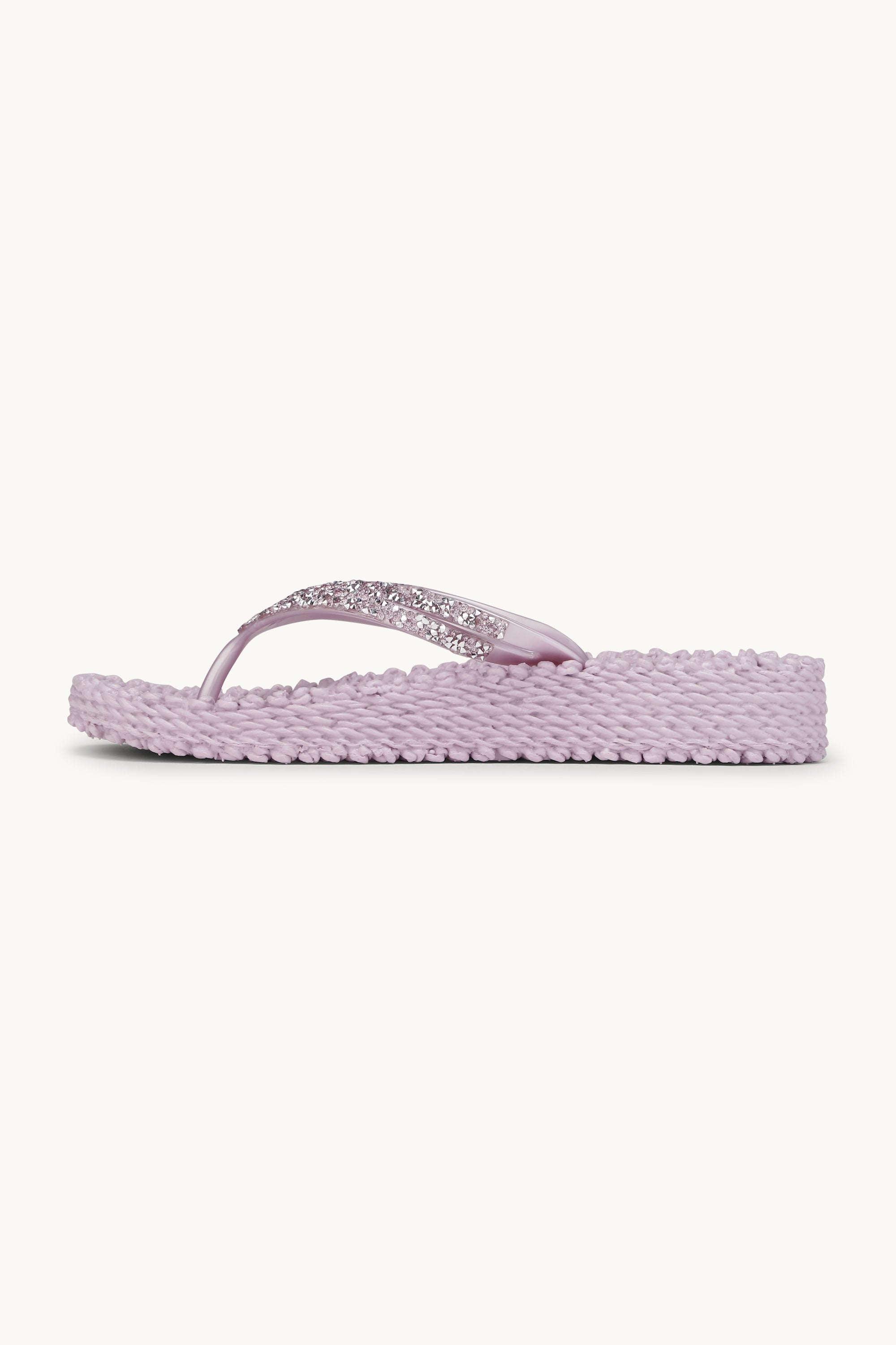 Platform Flip-flops Glitrende Steiner - Mauve Shadows
