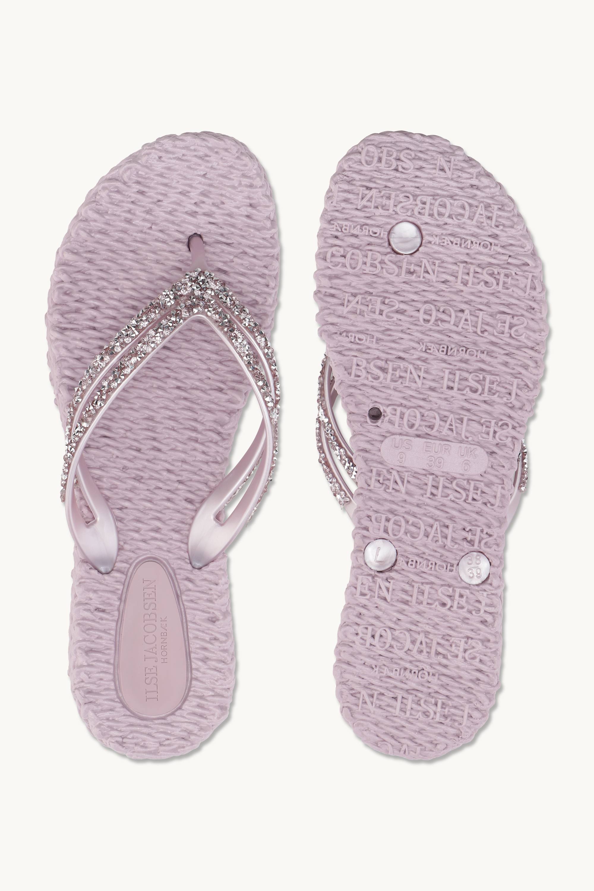 Platform Flip-flops Glitrende Steiner - Mauve Shadows