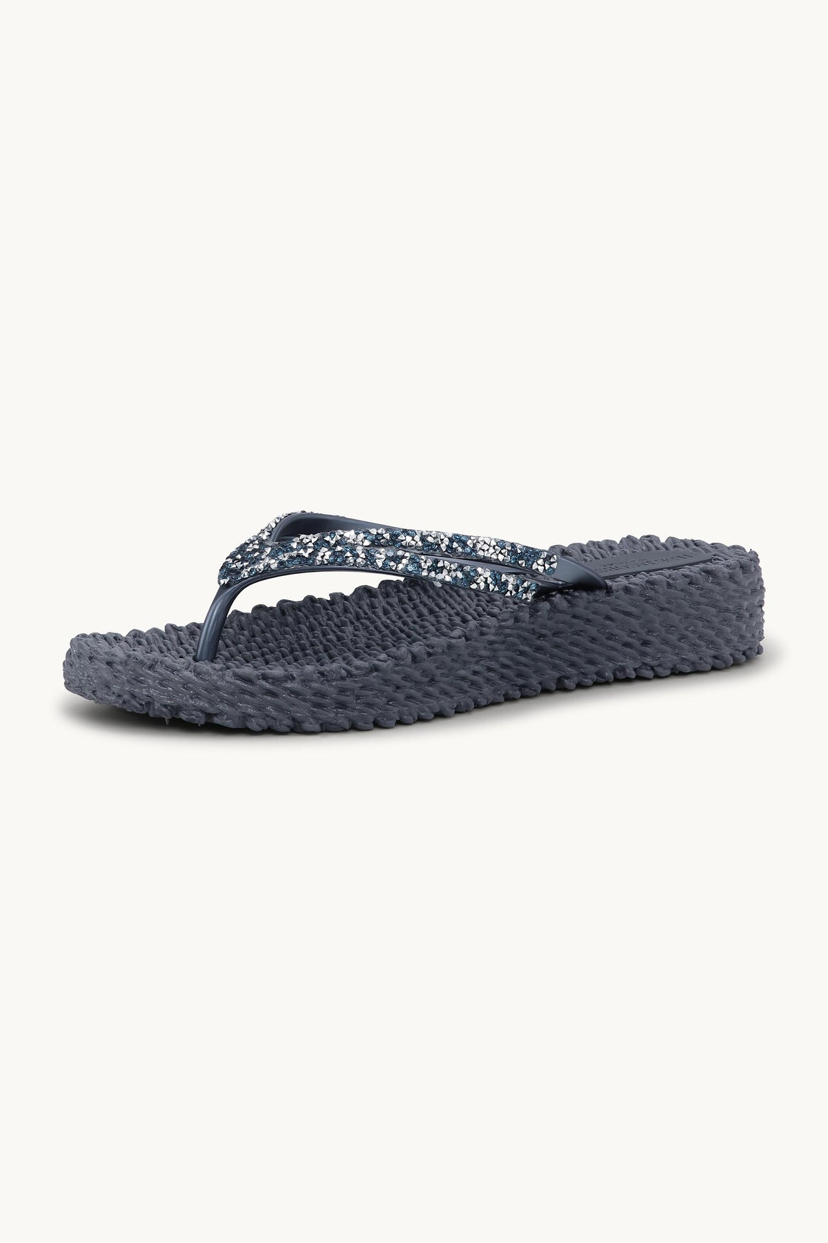 Platform Flip-flops Glitrende Steiner - Ombre Blue