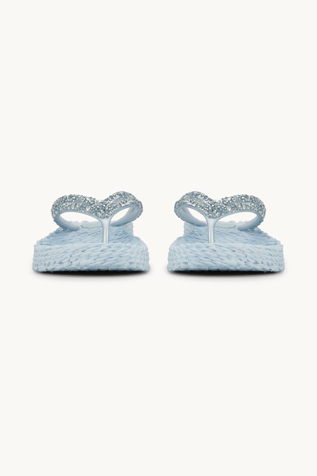 Platform Flip-flops Glitrende Steiner - Blue Bell