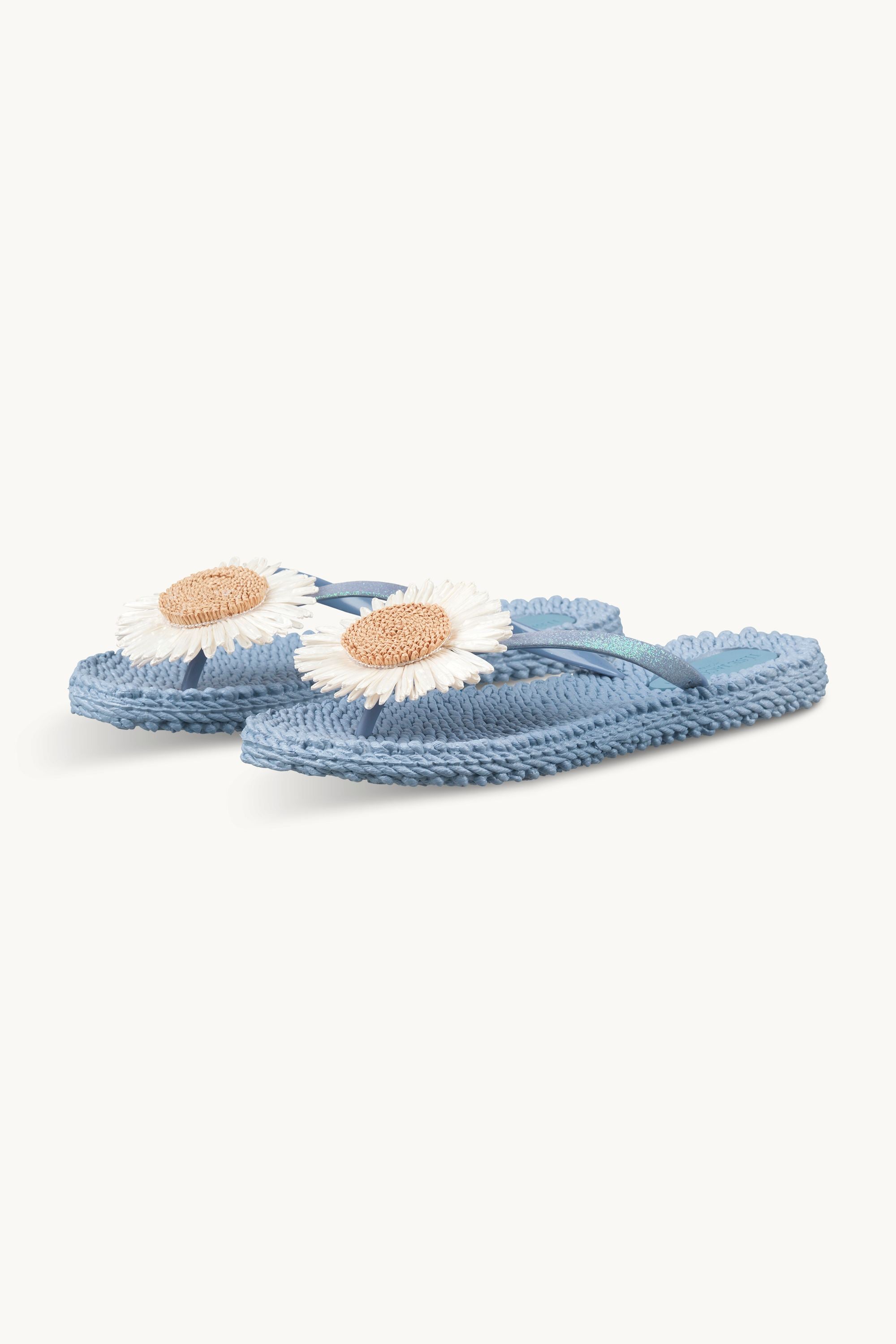 Flip-flops Blomst - Cornflower