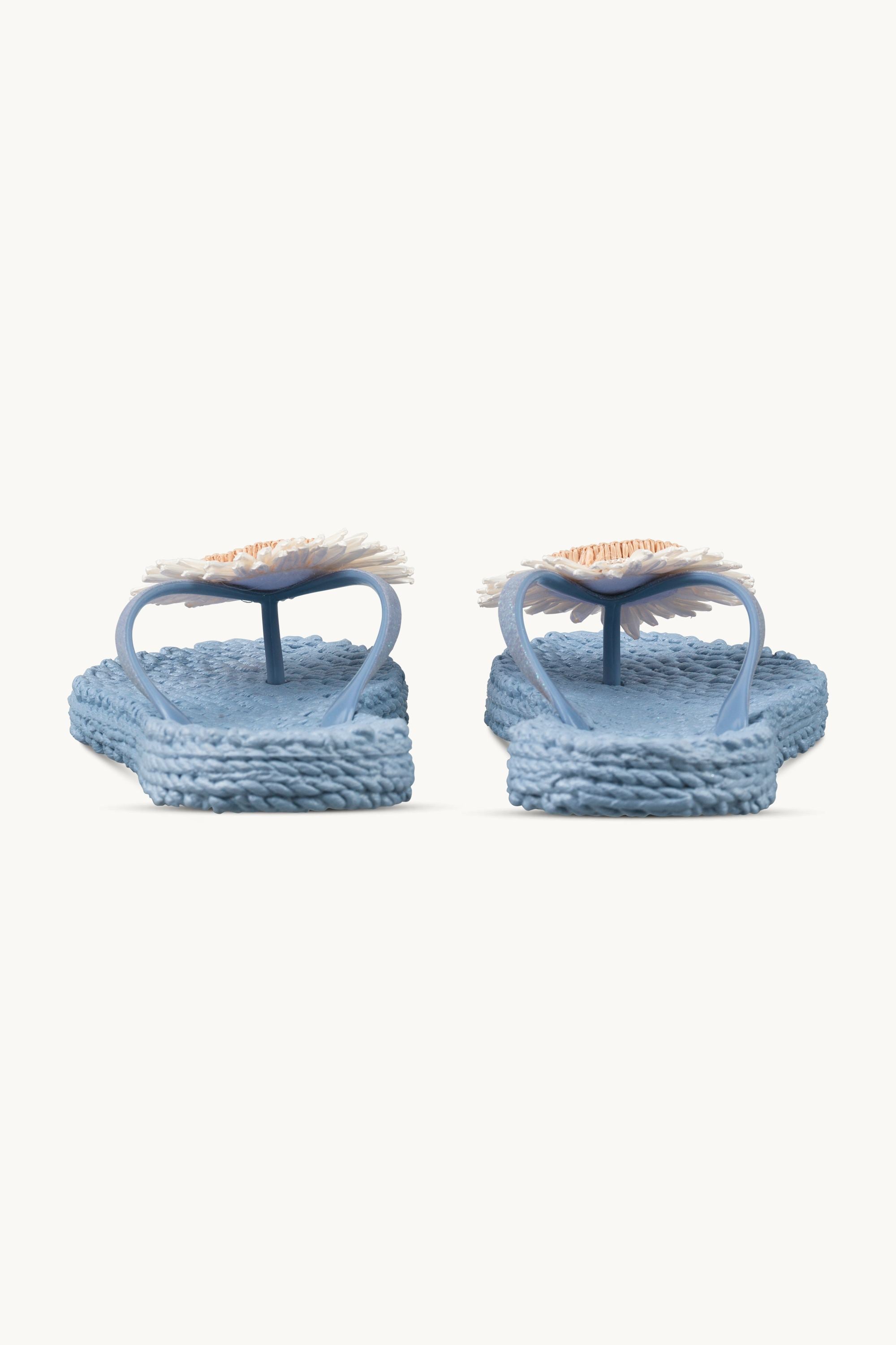 Flip-flops Blomst - Cornflower