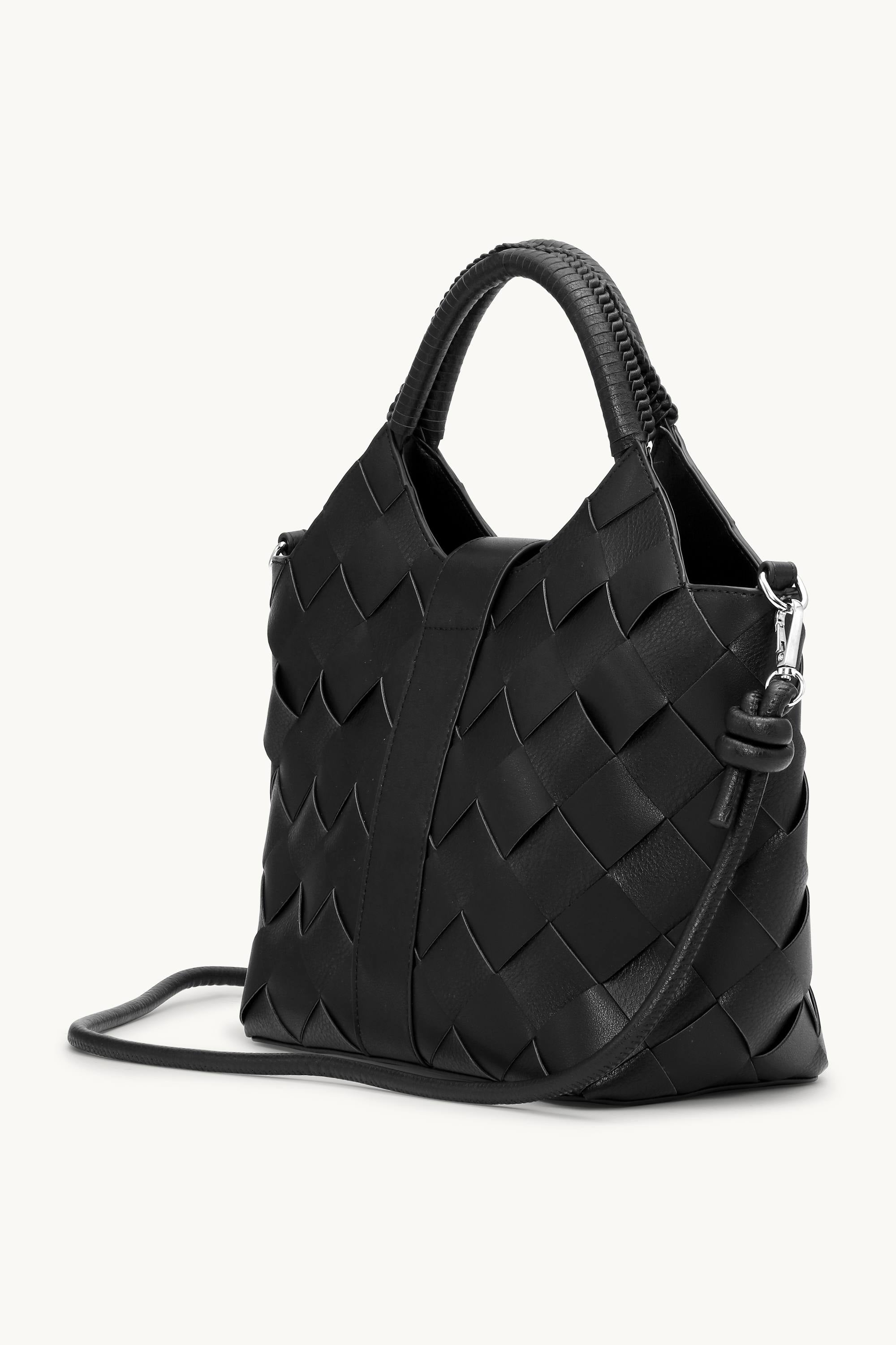 Flettet Håndveske - Black