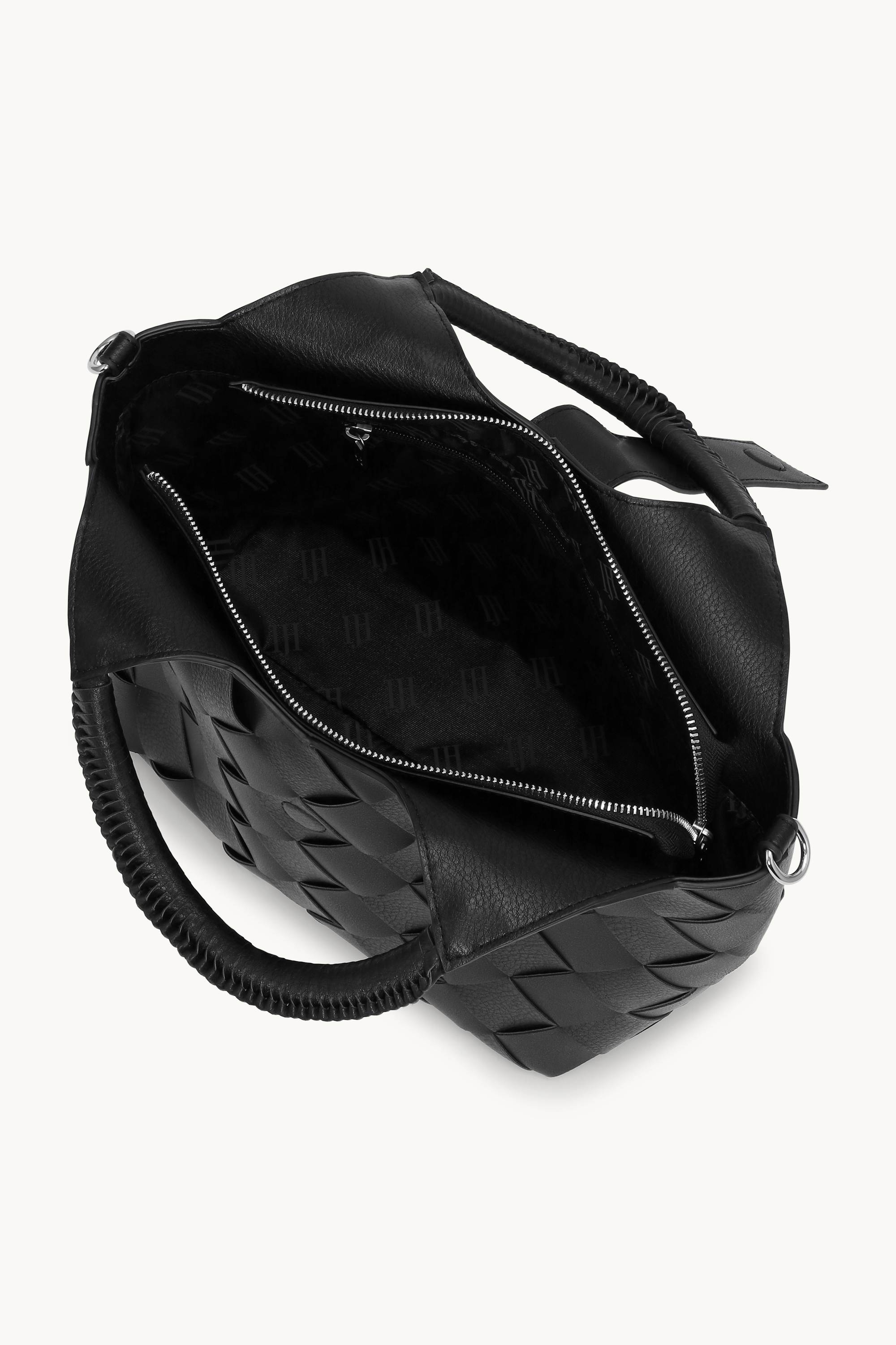 Flettet Håndveske - Black