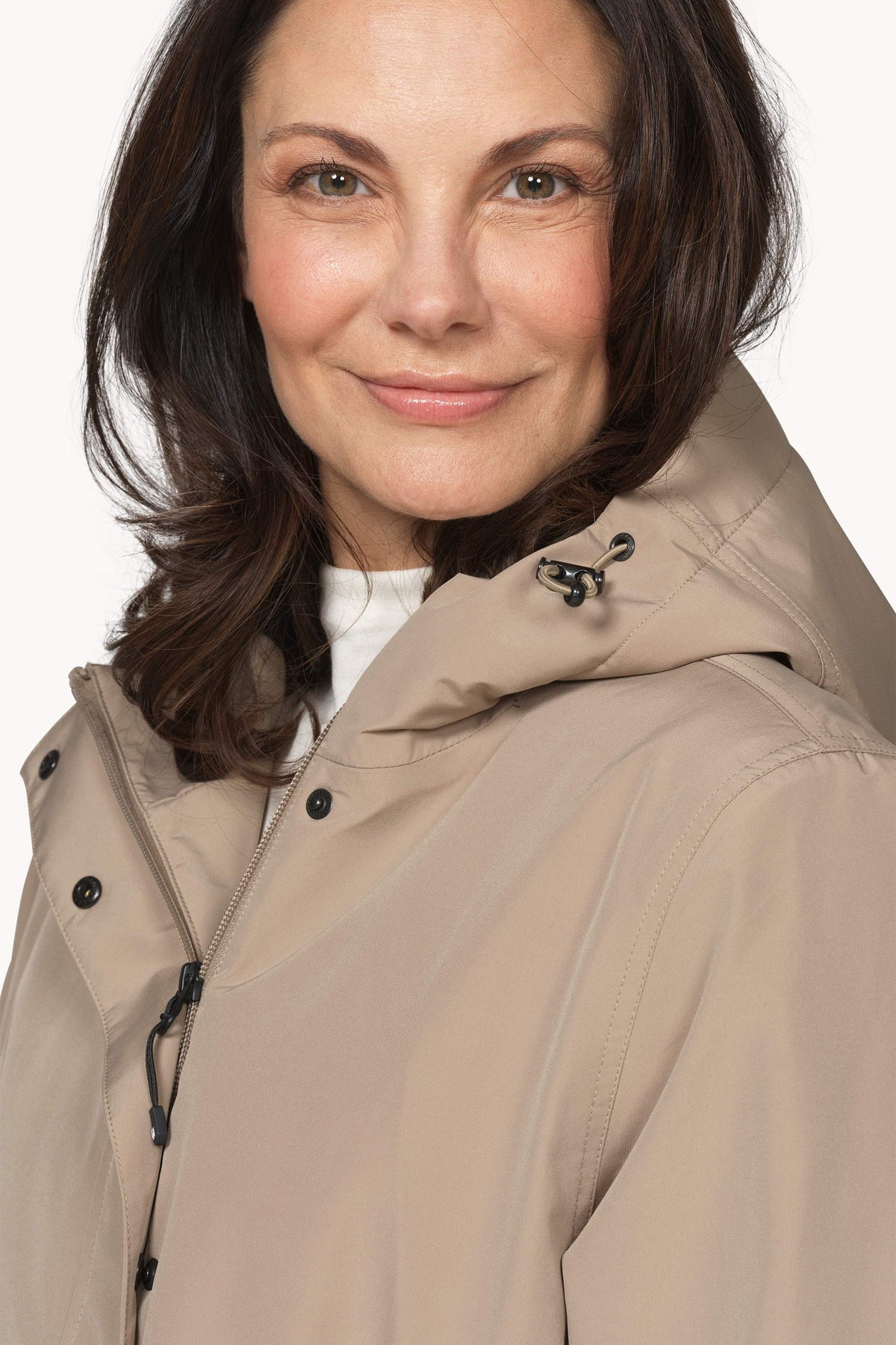 Softshell Regnkåpe - Greige