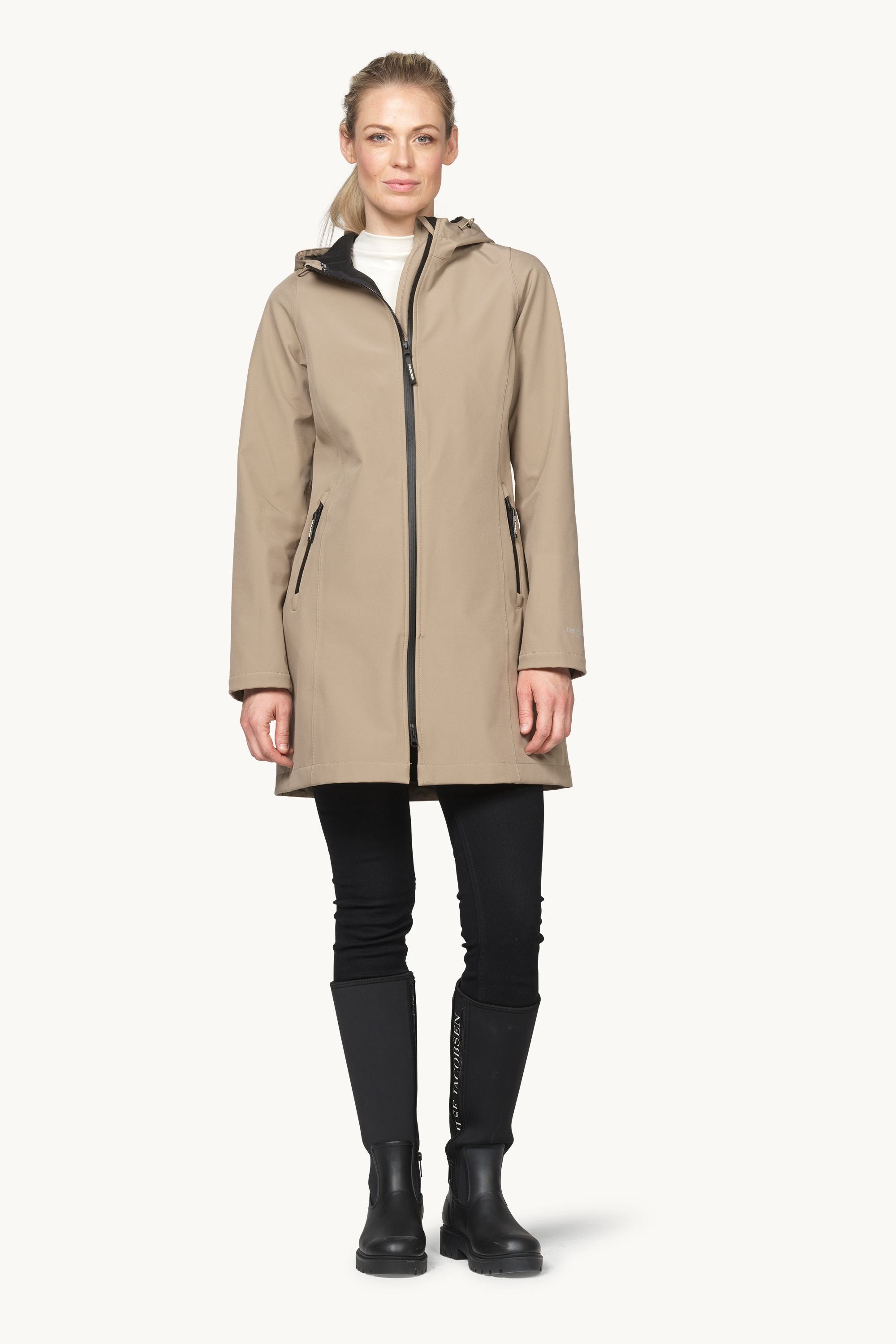 Softshell Raincoat - Greige