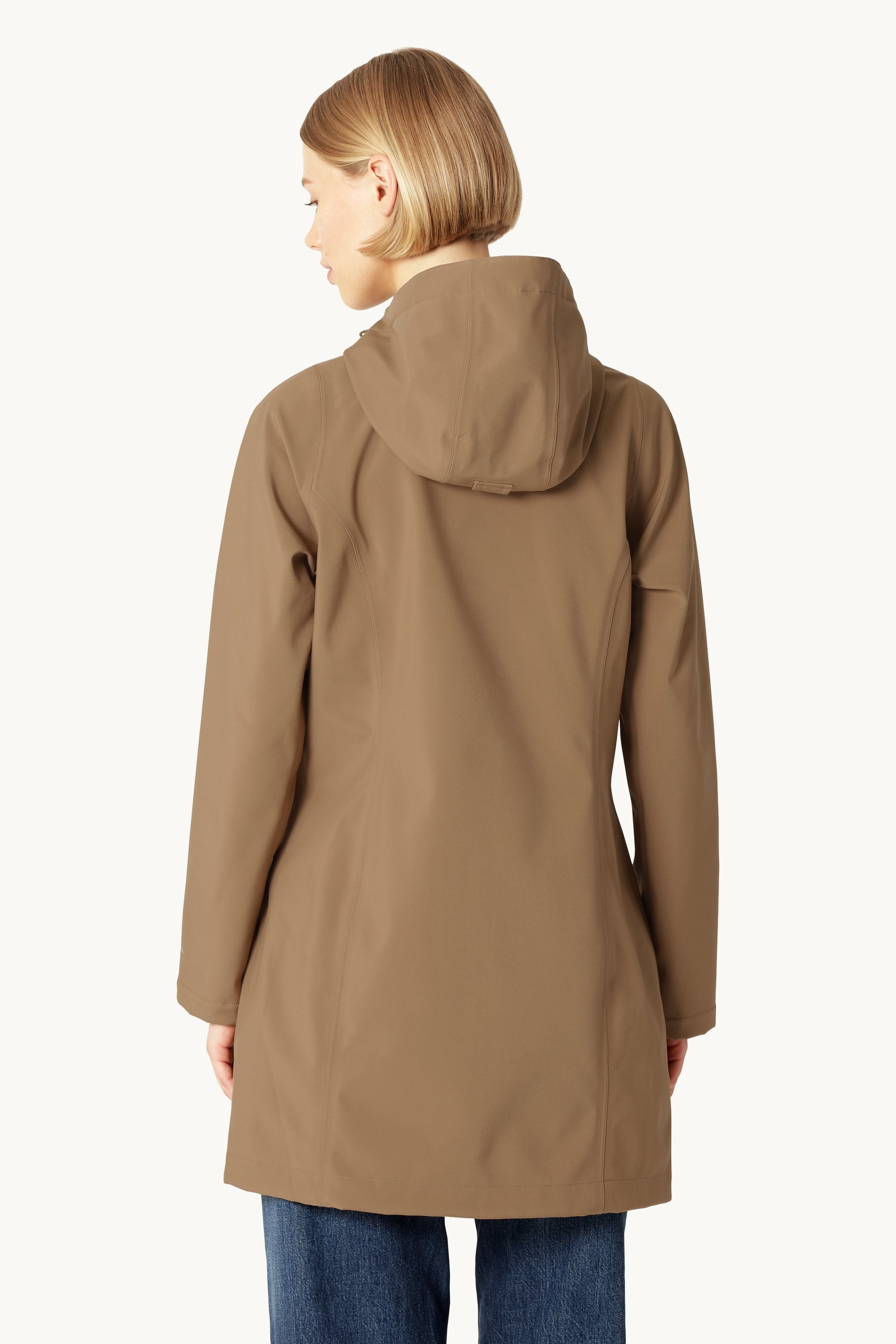 Softshell Regnkåpe - Mocca