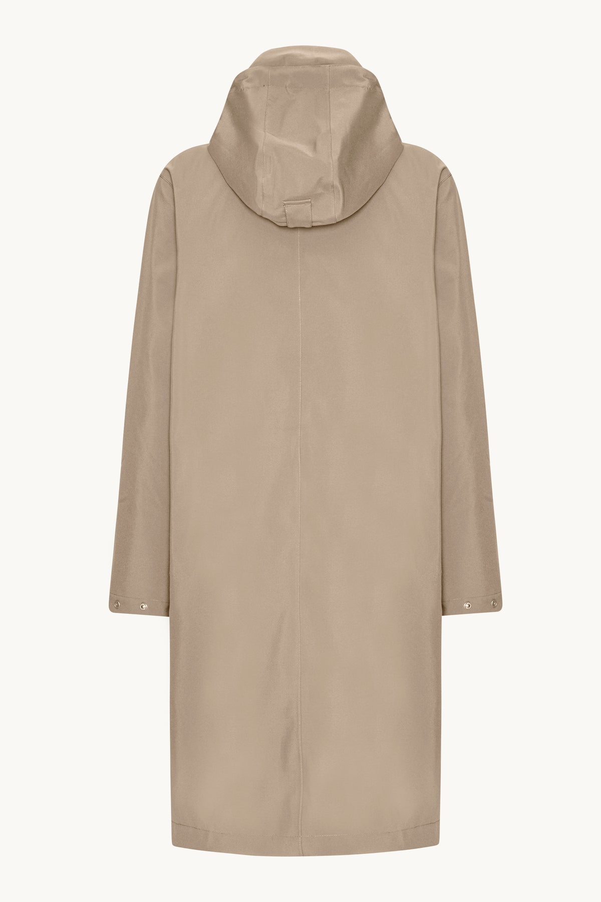 Lang Softshell Regnkåpe - Greige