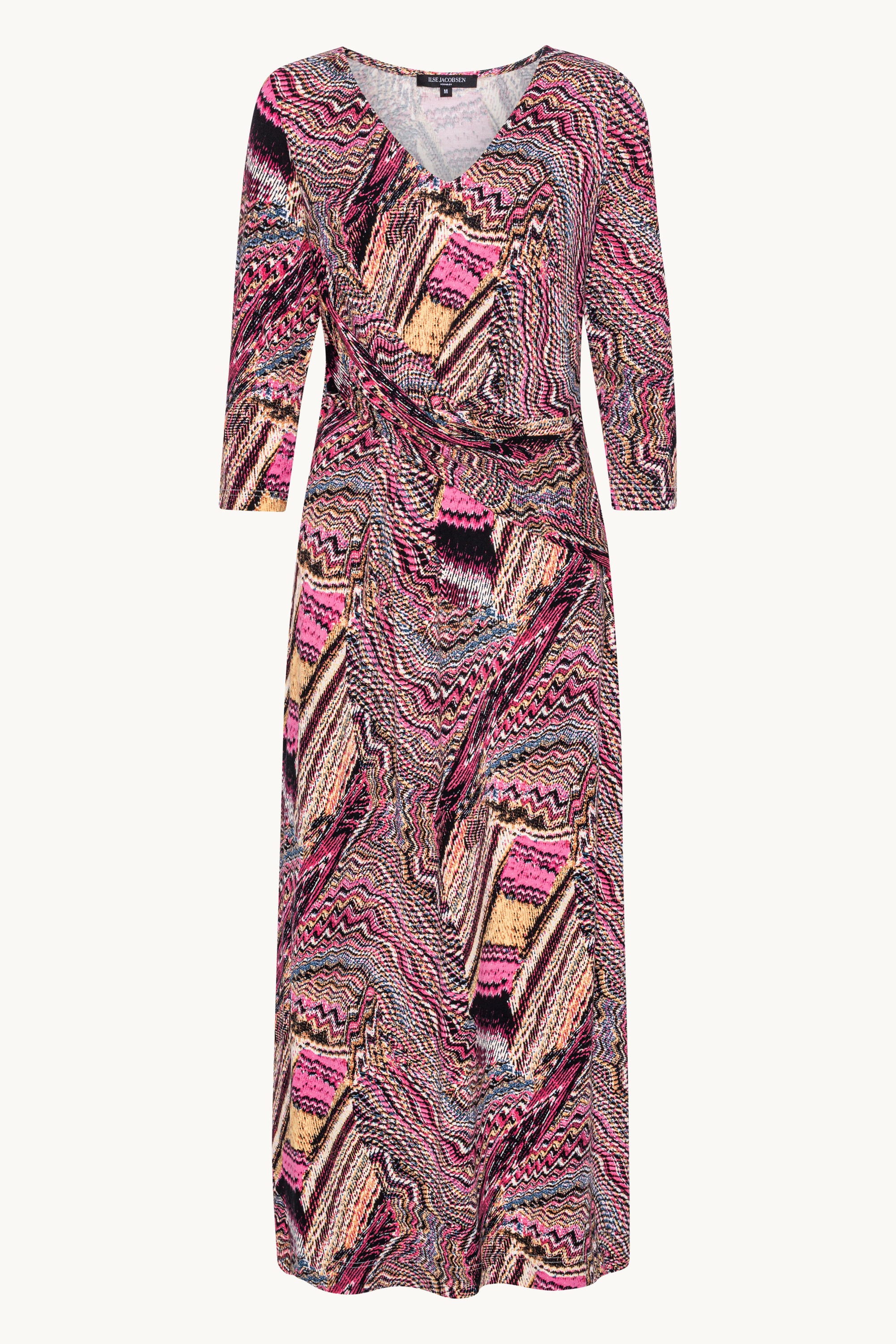 Elisa Seashell Long Dress - Rosy Pink