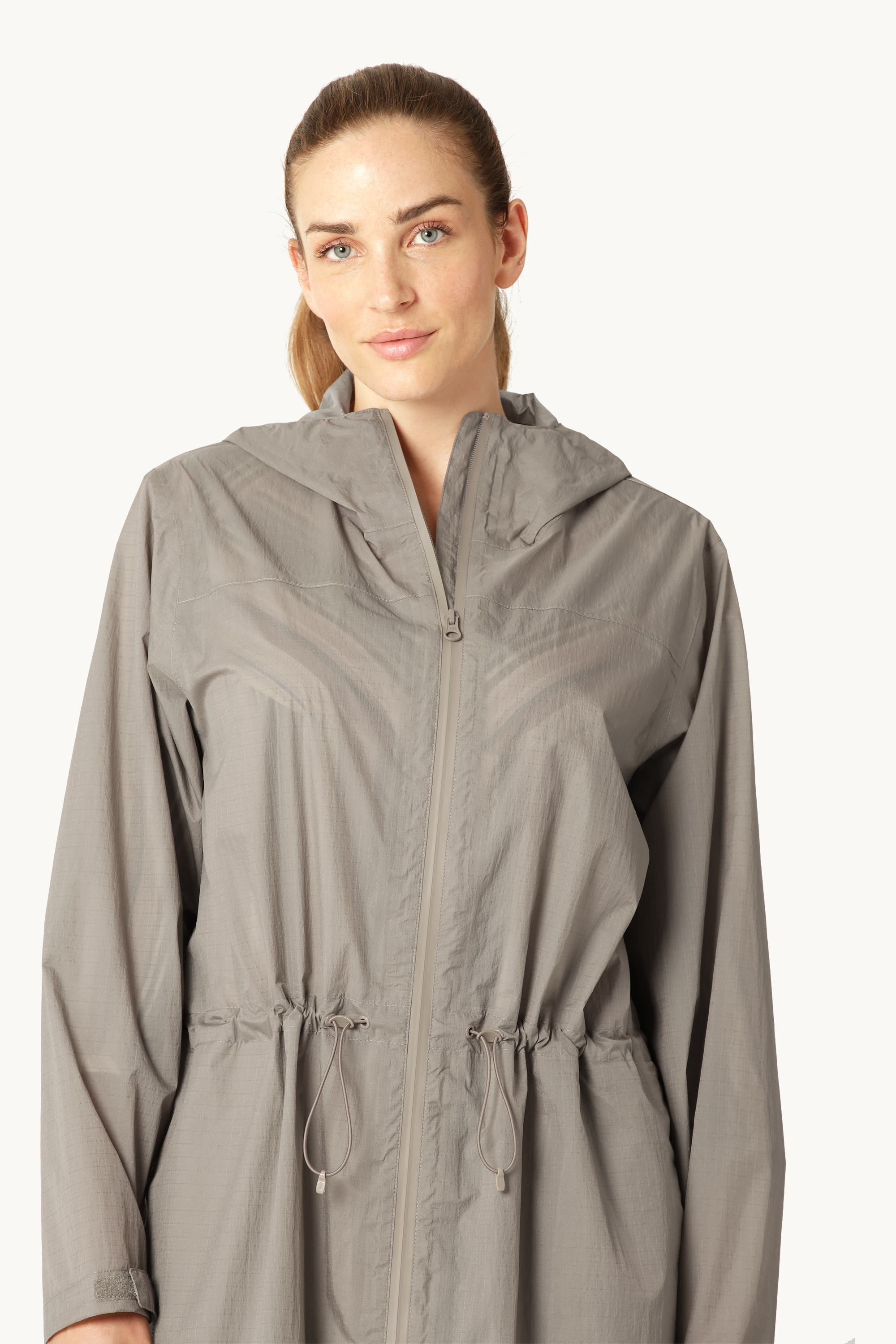Windbreaker Regnparkas - Greige