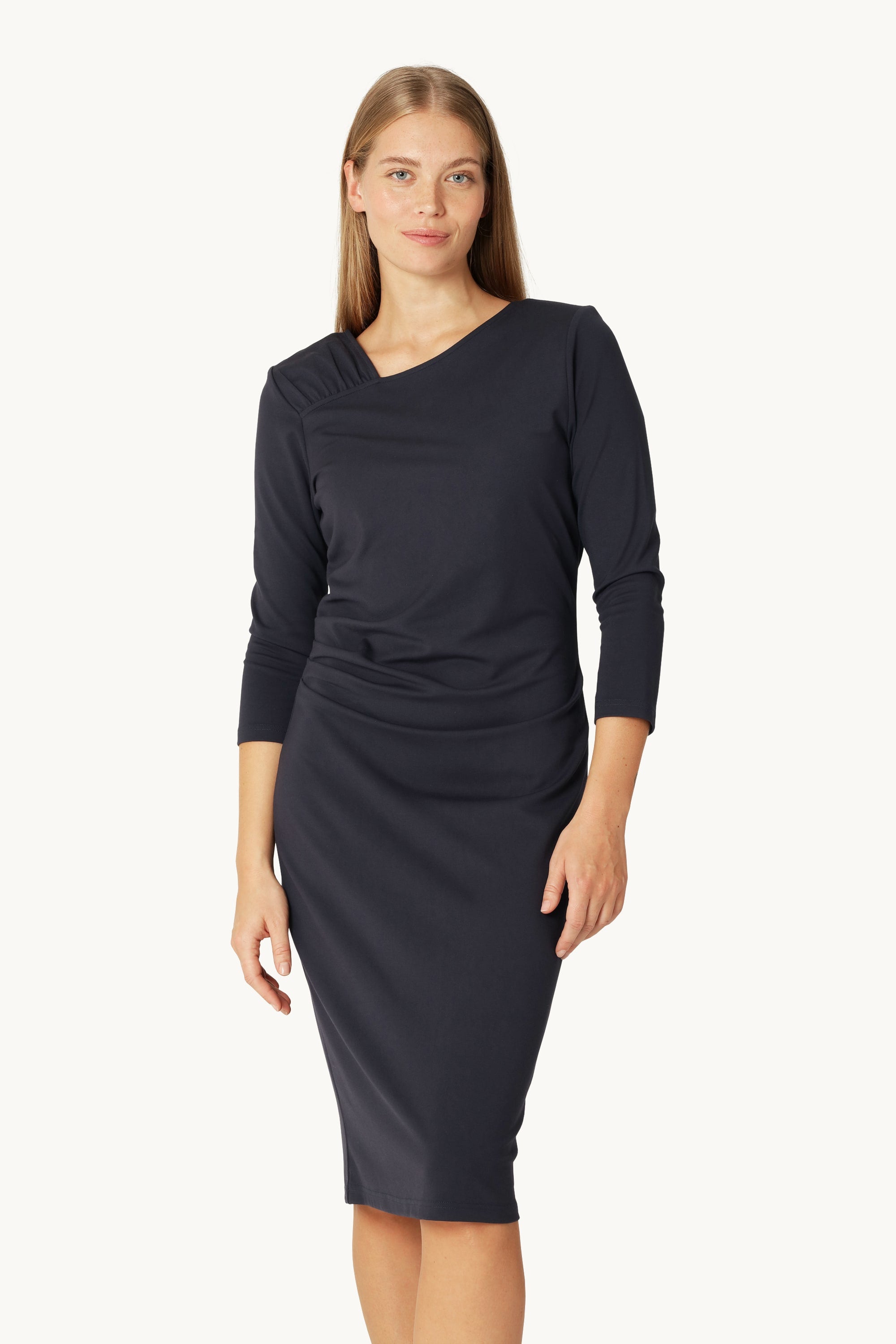 Kjole med Legg - Dark Indigo