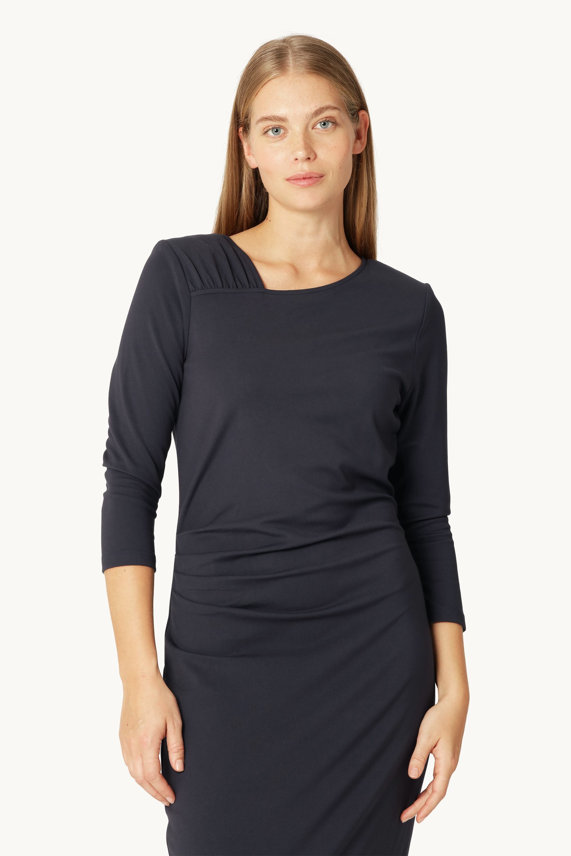 Kjole med Legg - Dark Indigo