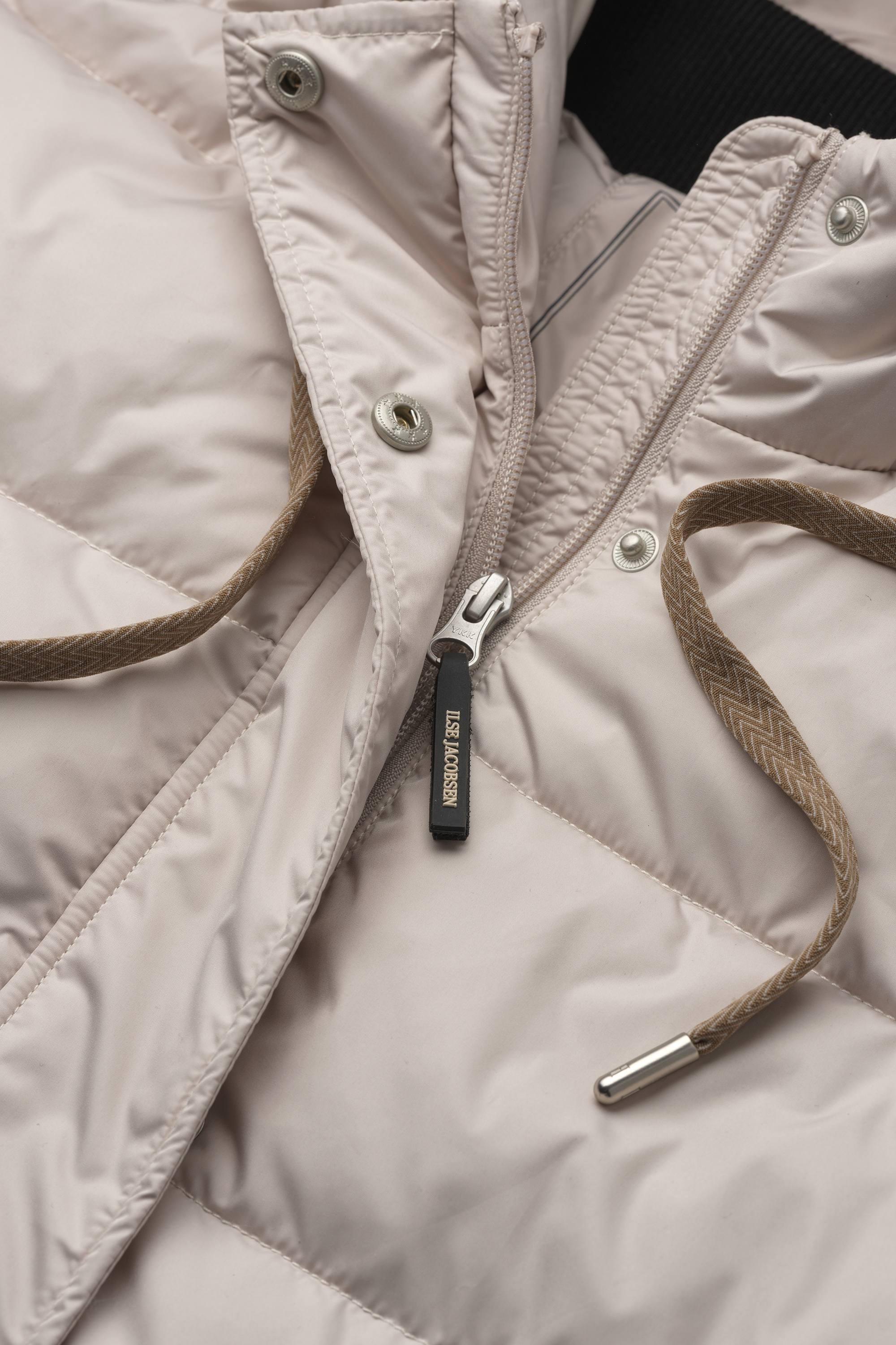 Padded Coat - Silver Grey