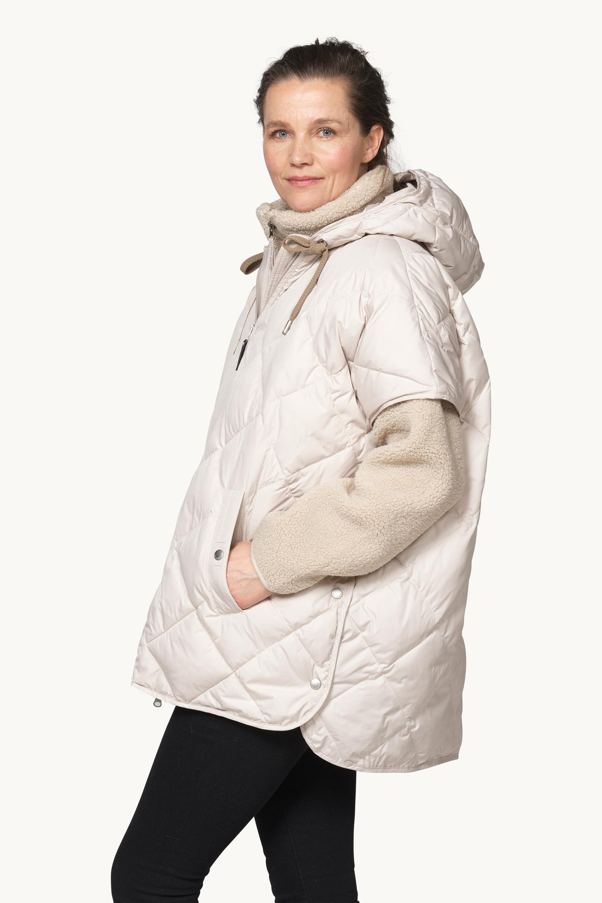 Vattert Vest - Silver Grey