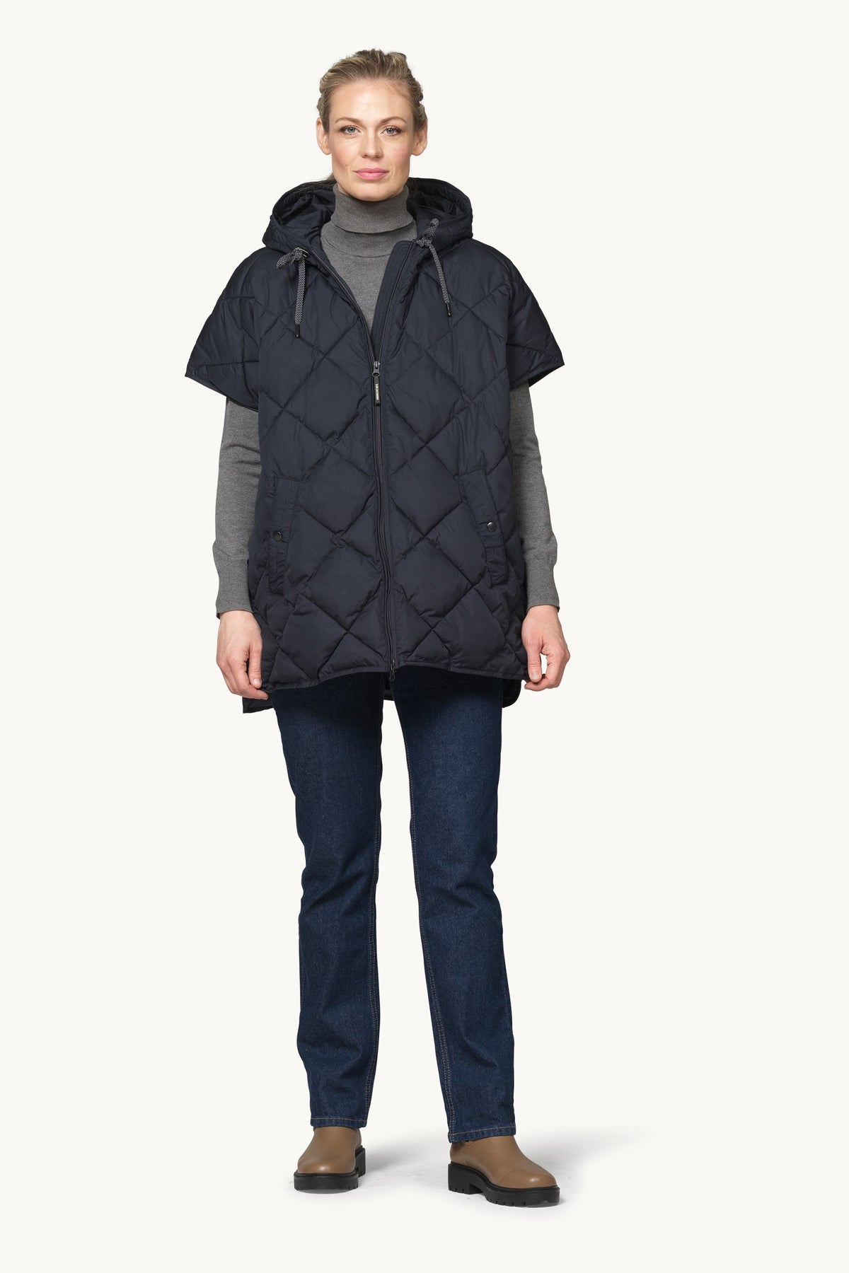 Vattert Vest - Dark Indigo