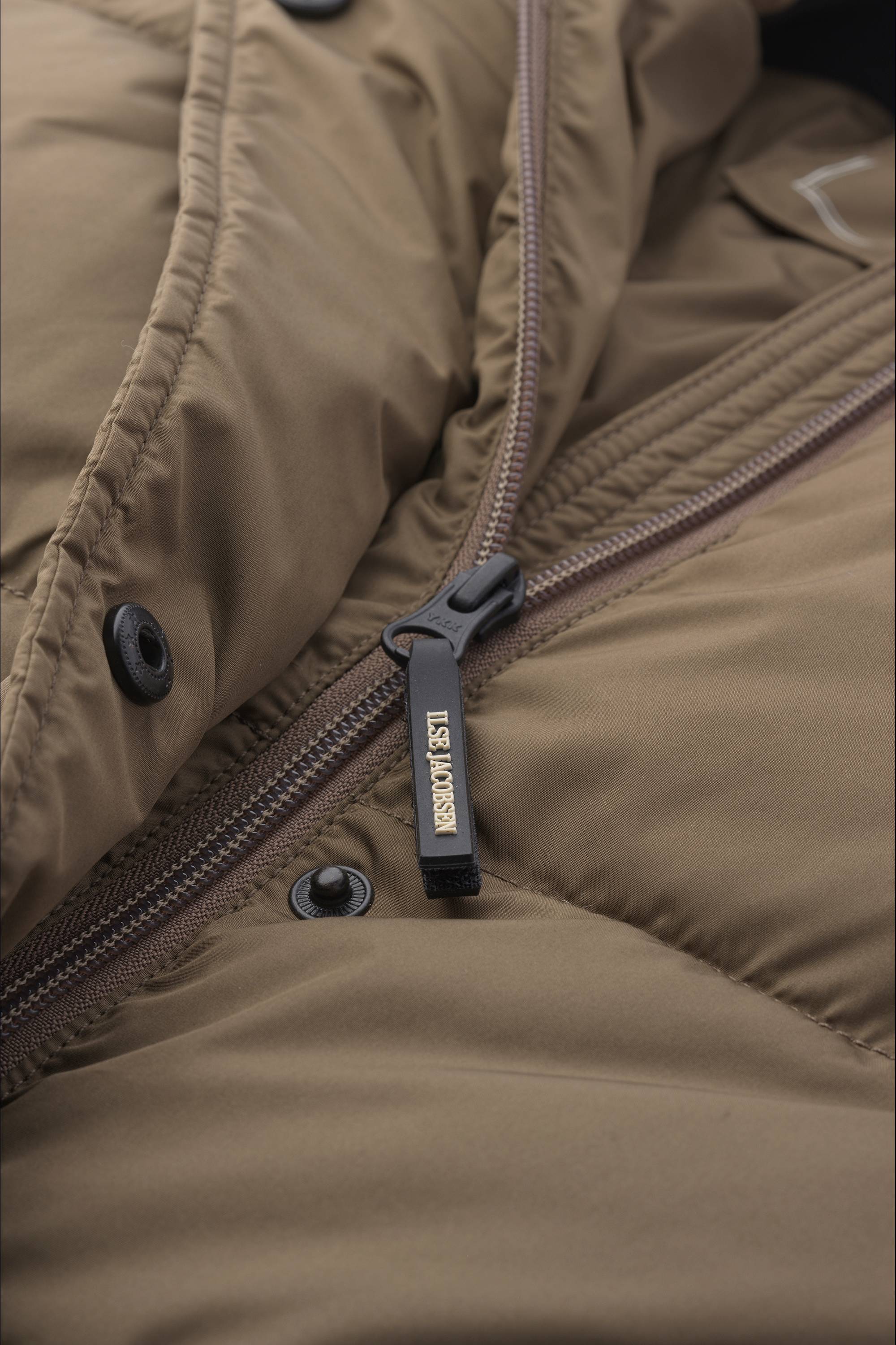 Padded Coat - Mud