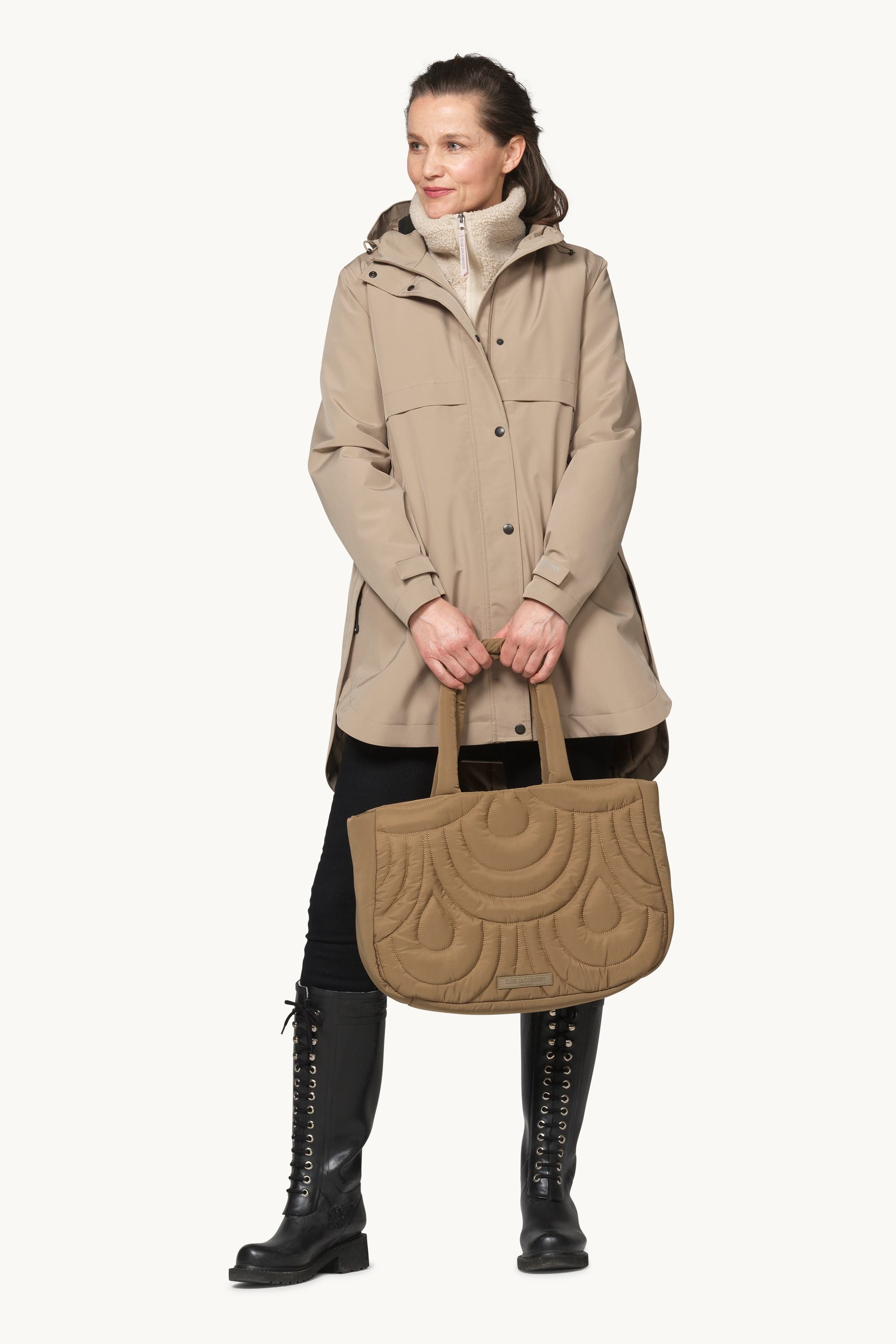 Quilted Bag - Sepia Tint