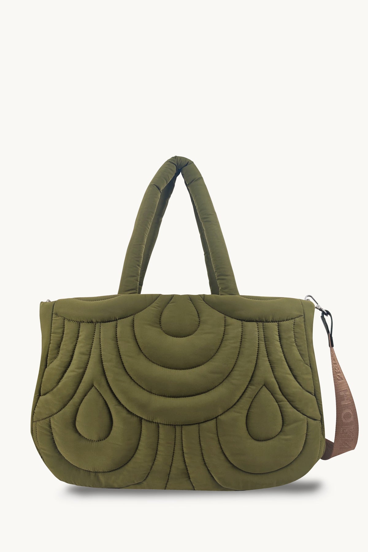 Quiltet Veske - Olive Night
