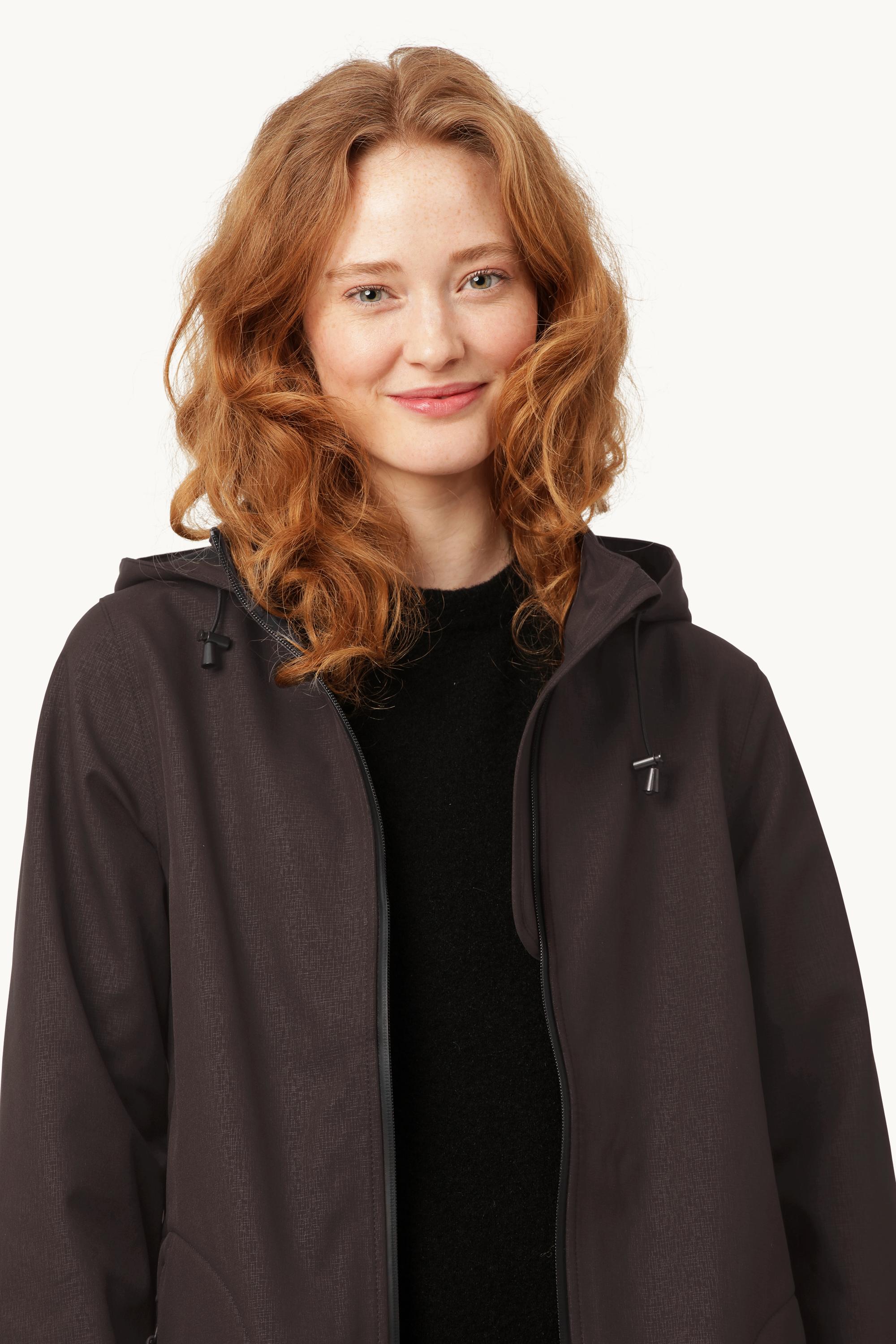 Softshell Regnjakke A-fasong - Black
