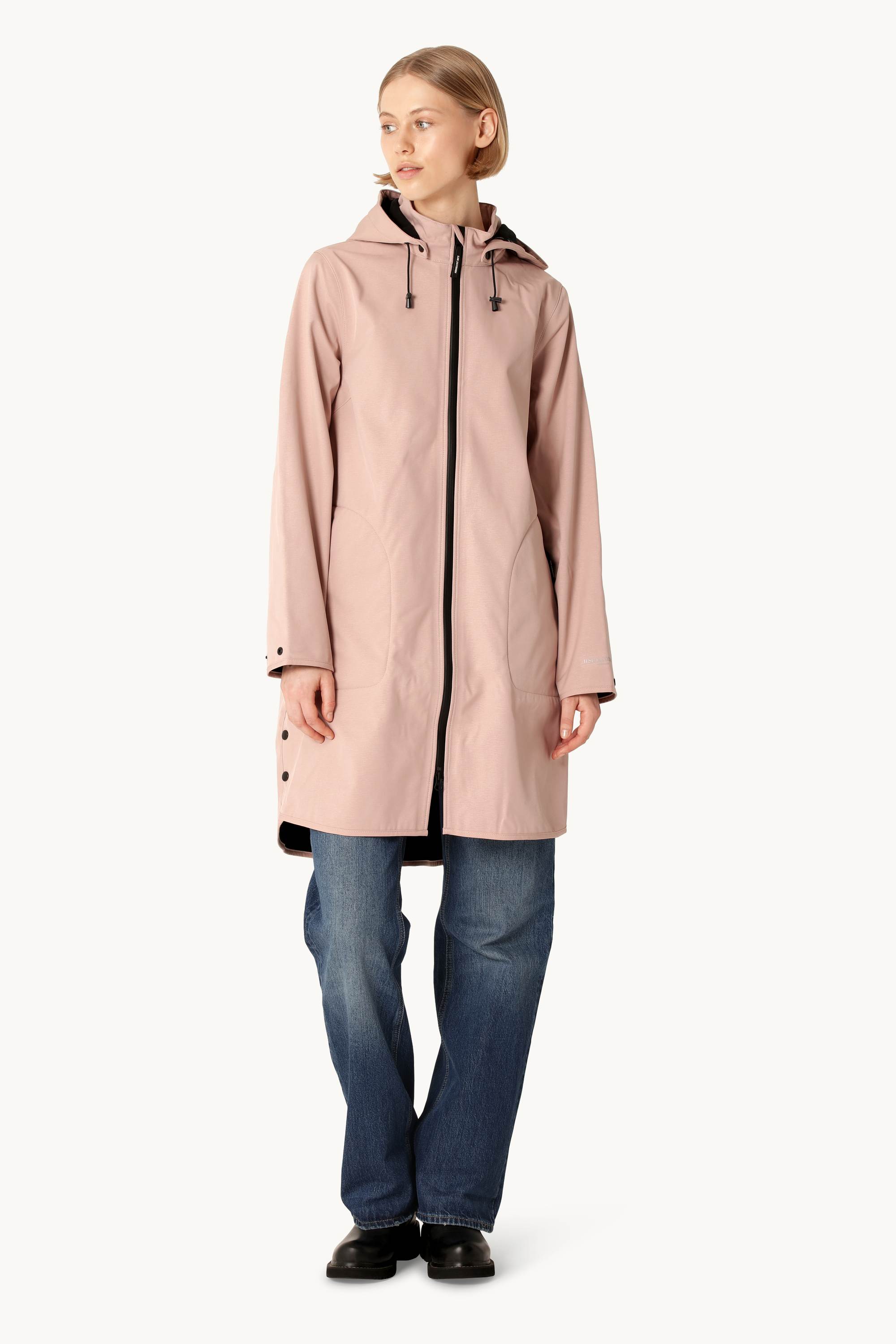 Softshell Regnjakke A-fasong - Adobe Rose