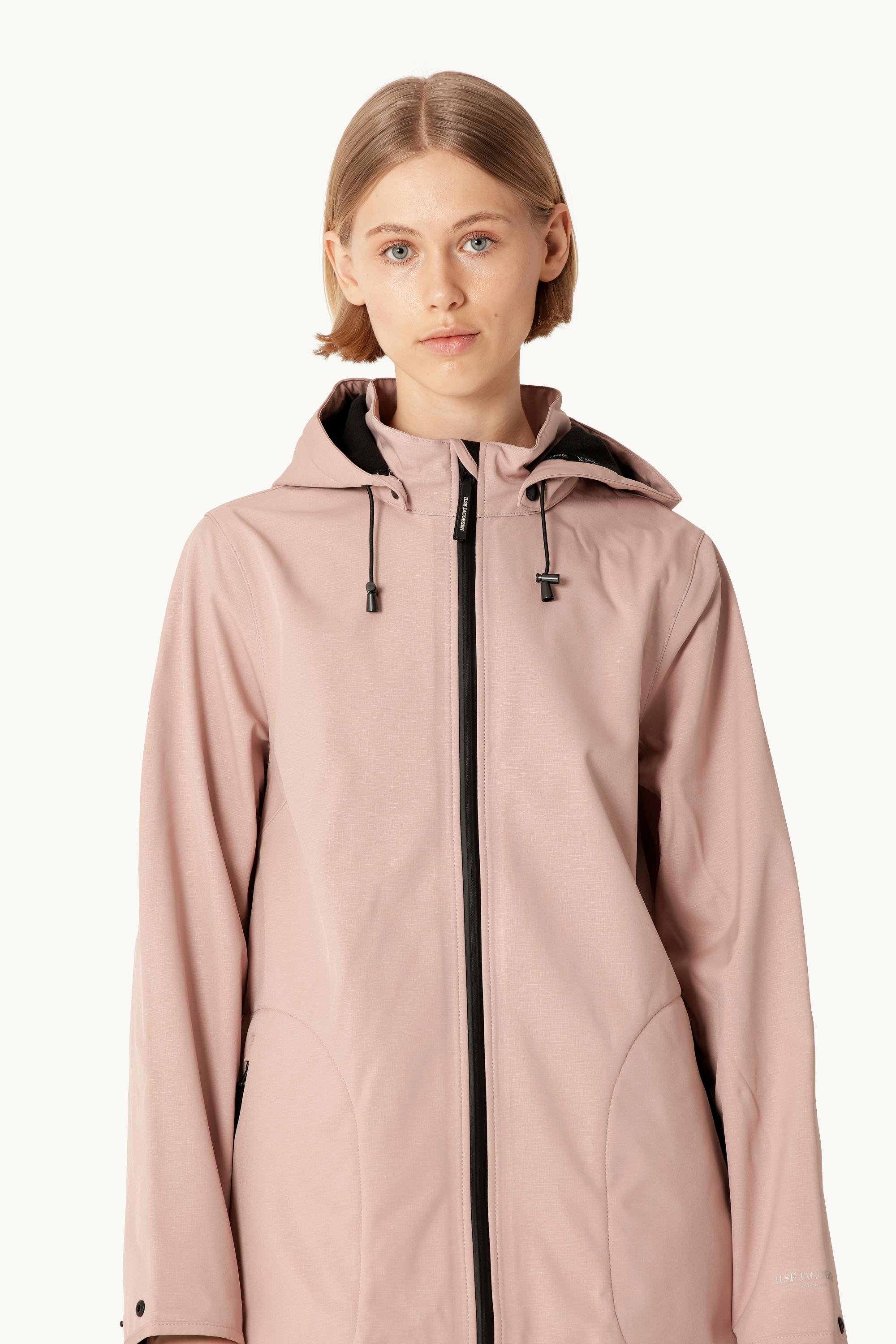 Softshell Regnjakke A-fasong - Adobe Rose
