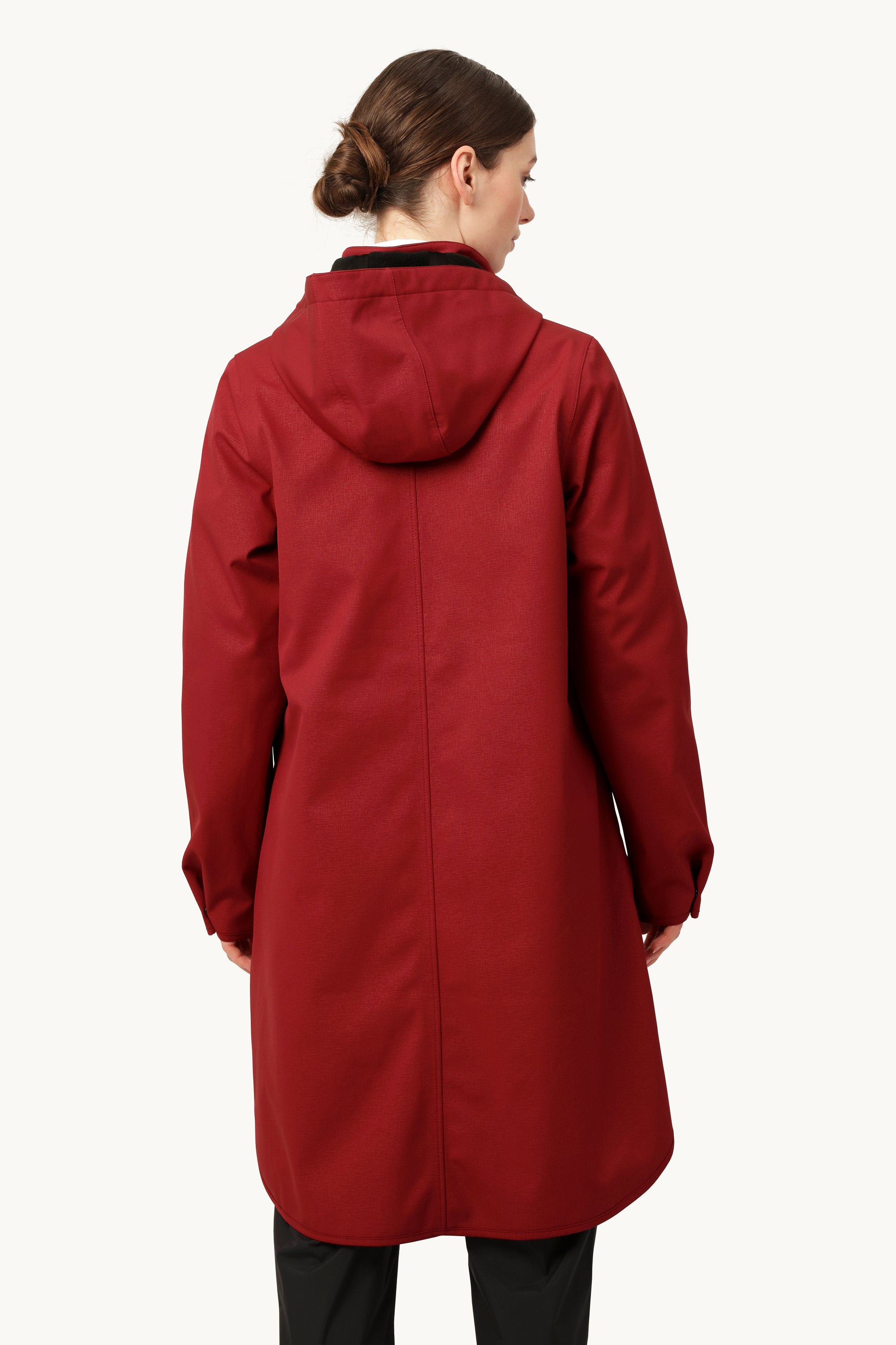 Softshell Regnjakke A-fasong - Rhubarb