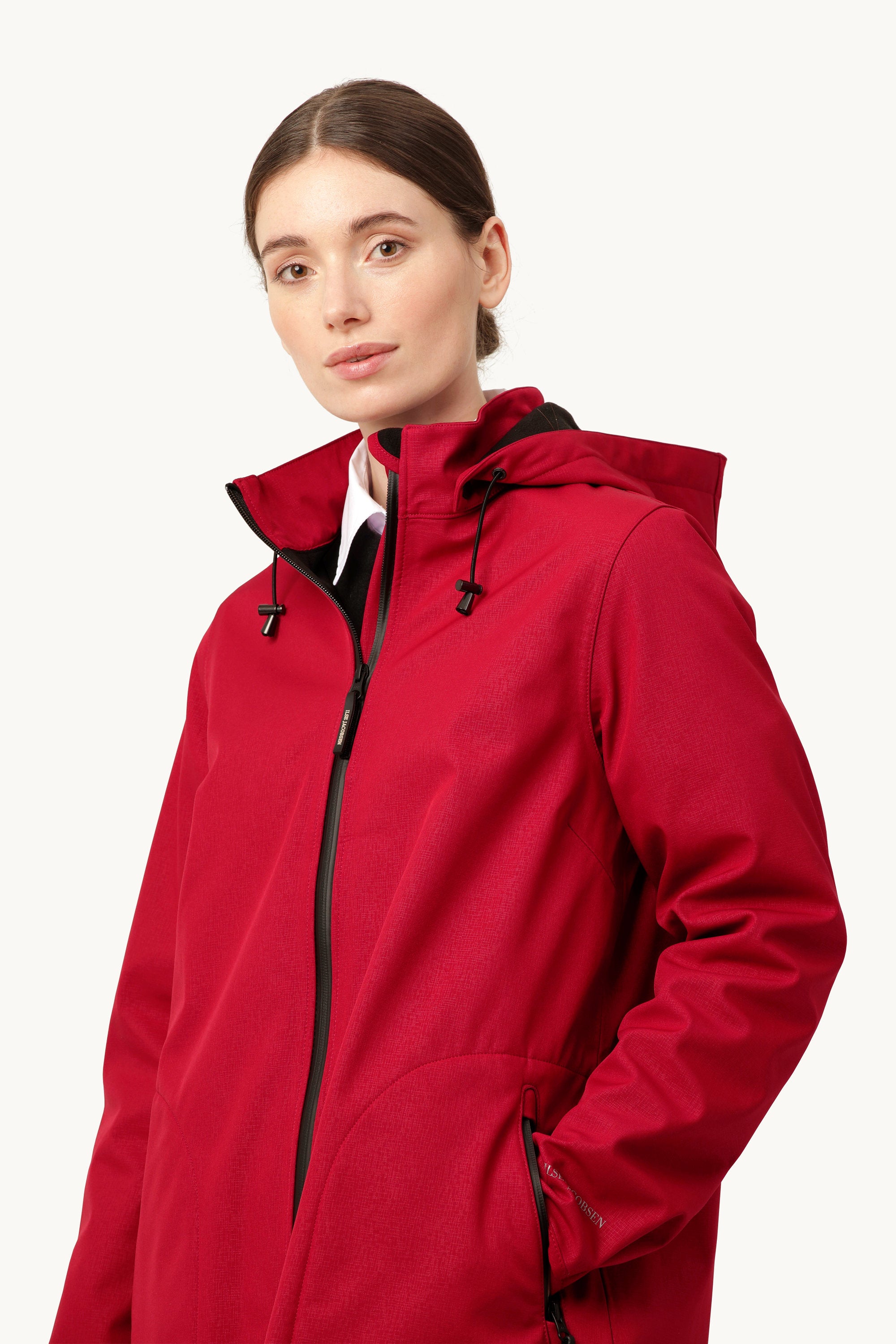 Softshell Regnjakke A-linje - Fire