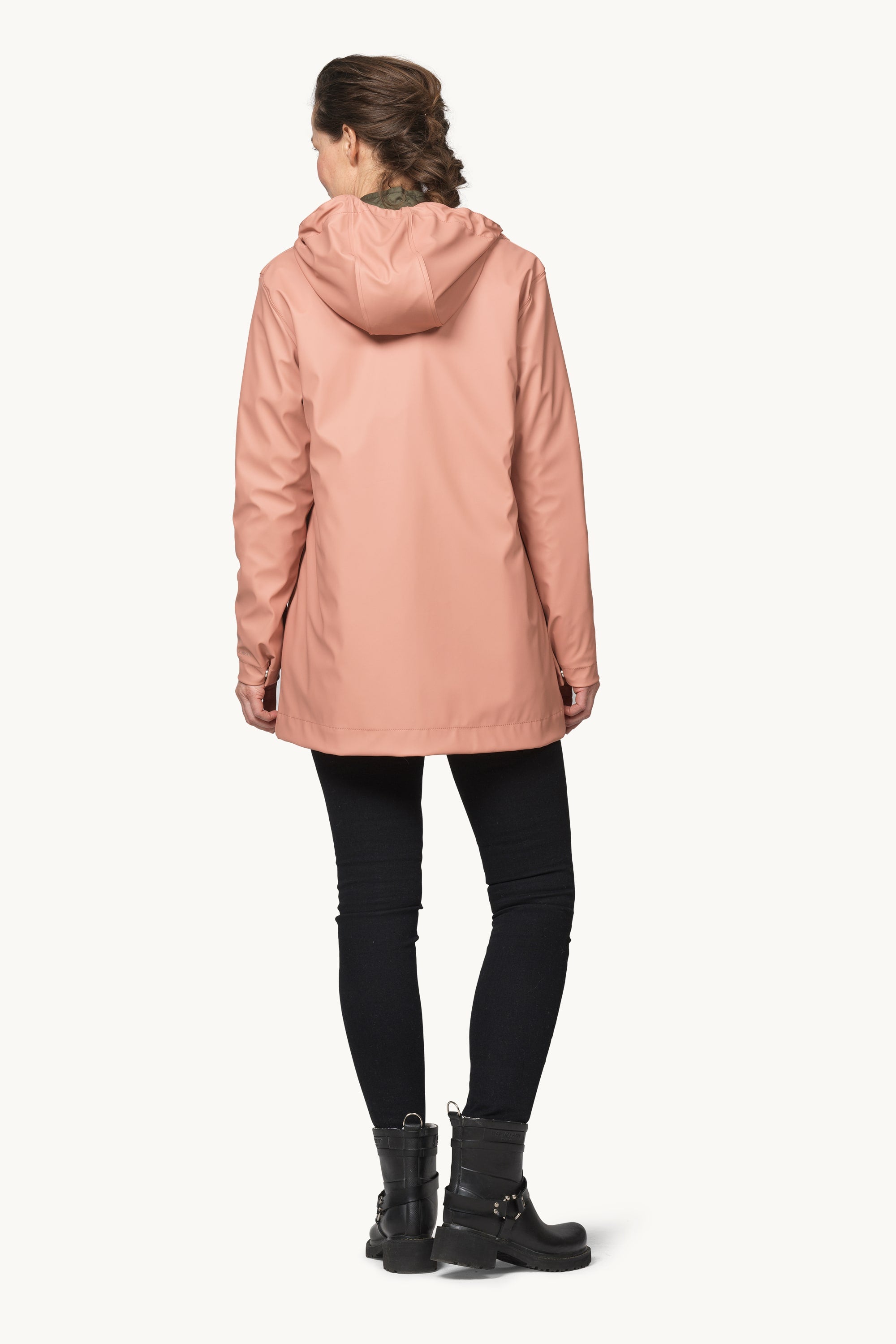 Lett Regnjakke - Ash Rose
