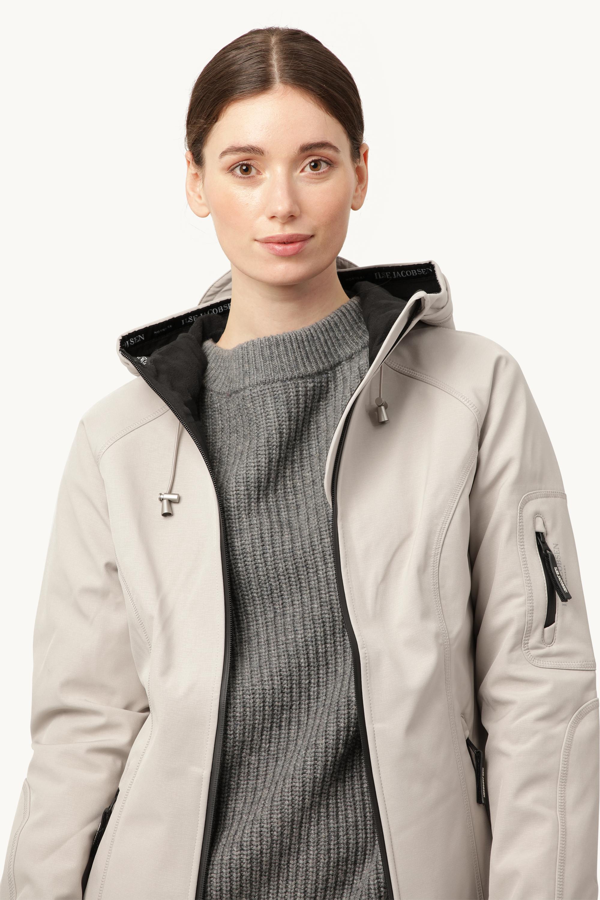 Softshell Regnjakke - Chateau Gray