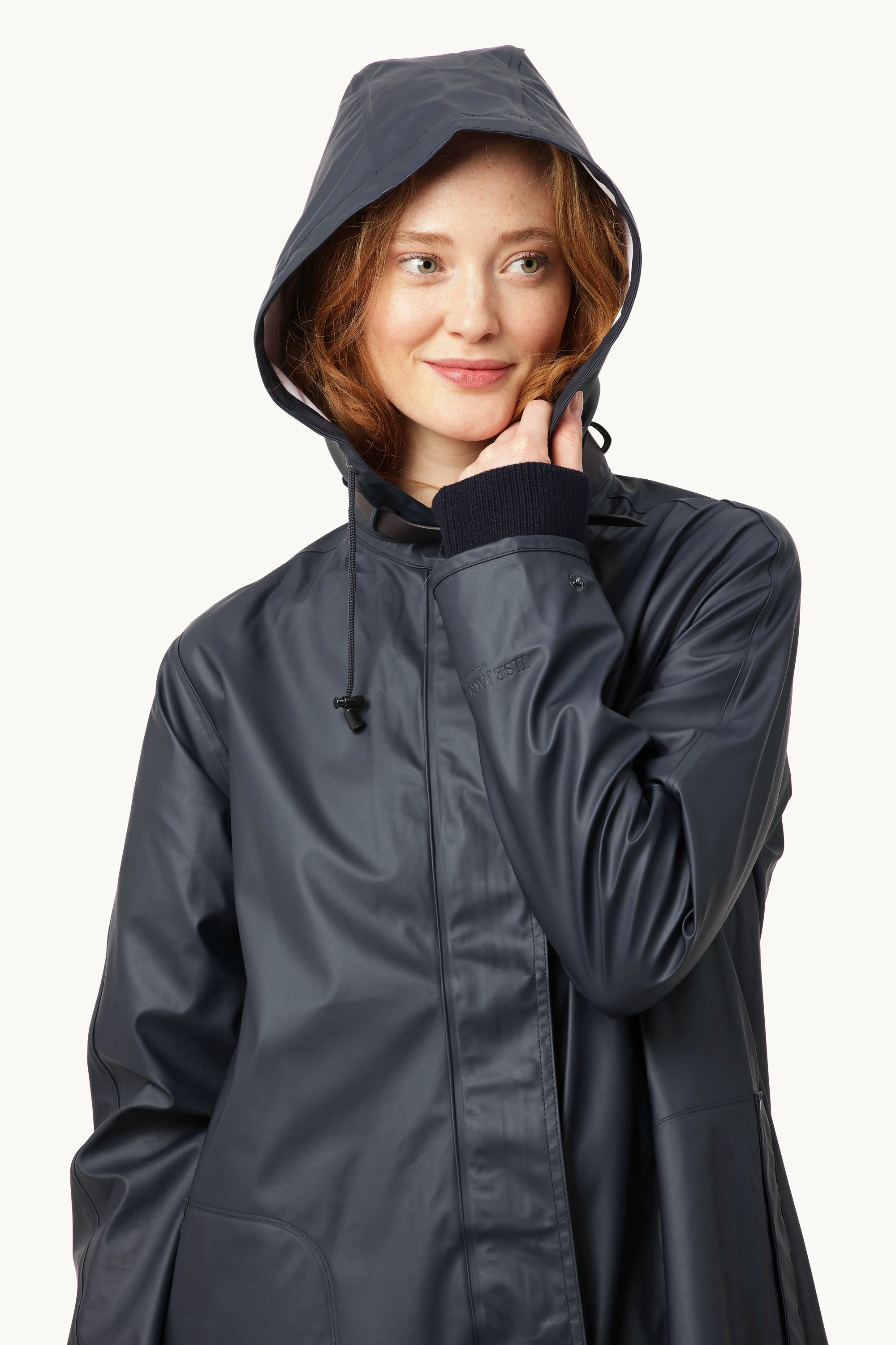 Lett Regnjakke - Dark Indigo