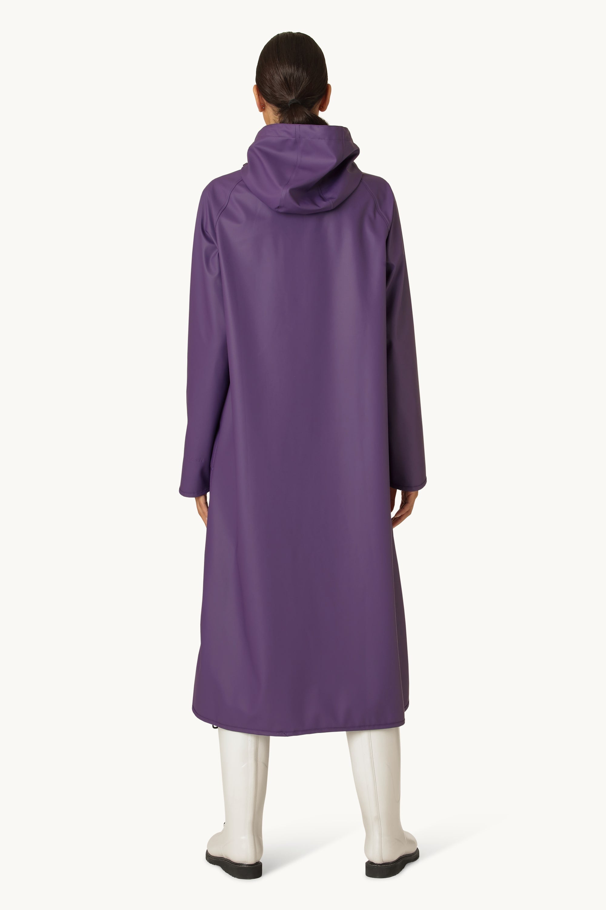 Lang Lett Regnjakke - Purple Rain
