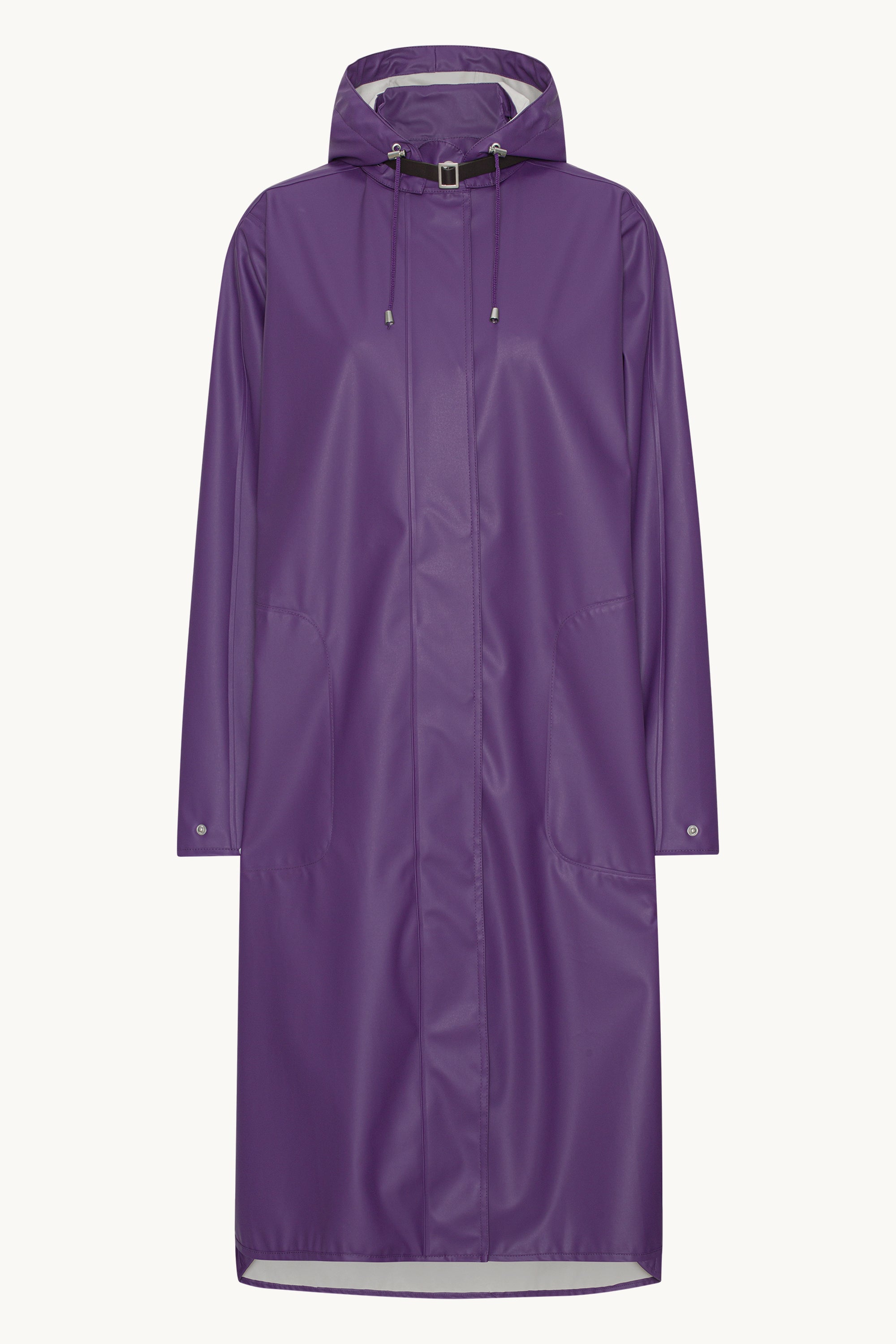 Lang Lett Regnjakke - Purple Rain
