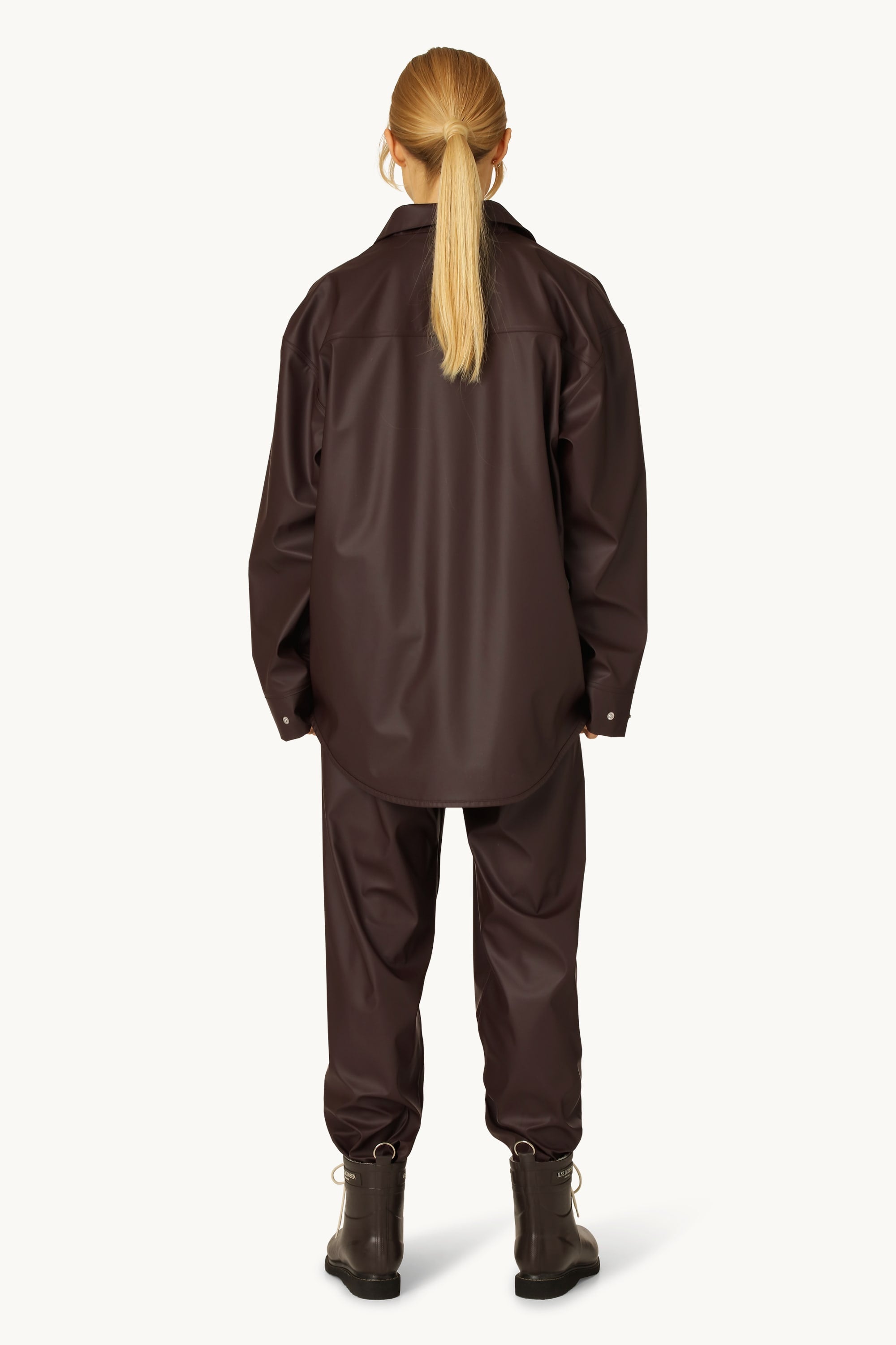 Short Rubber Boots - Ganache