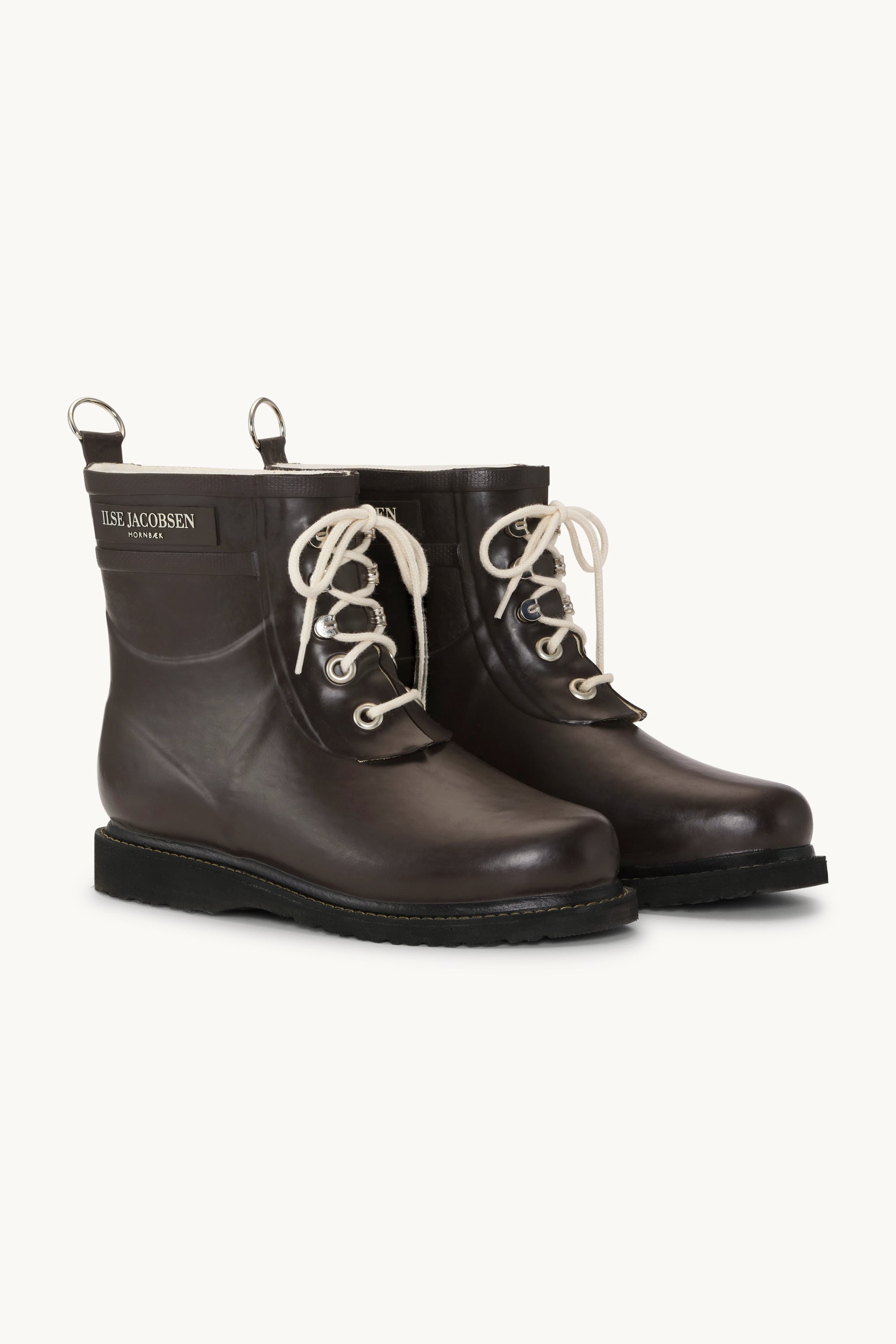 Short Rubber Boots - Ganache